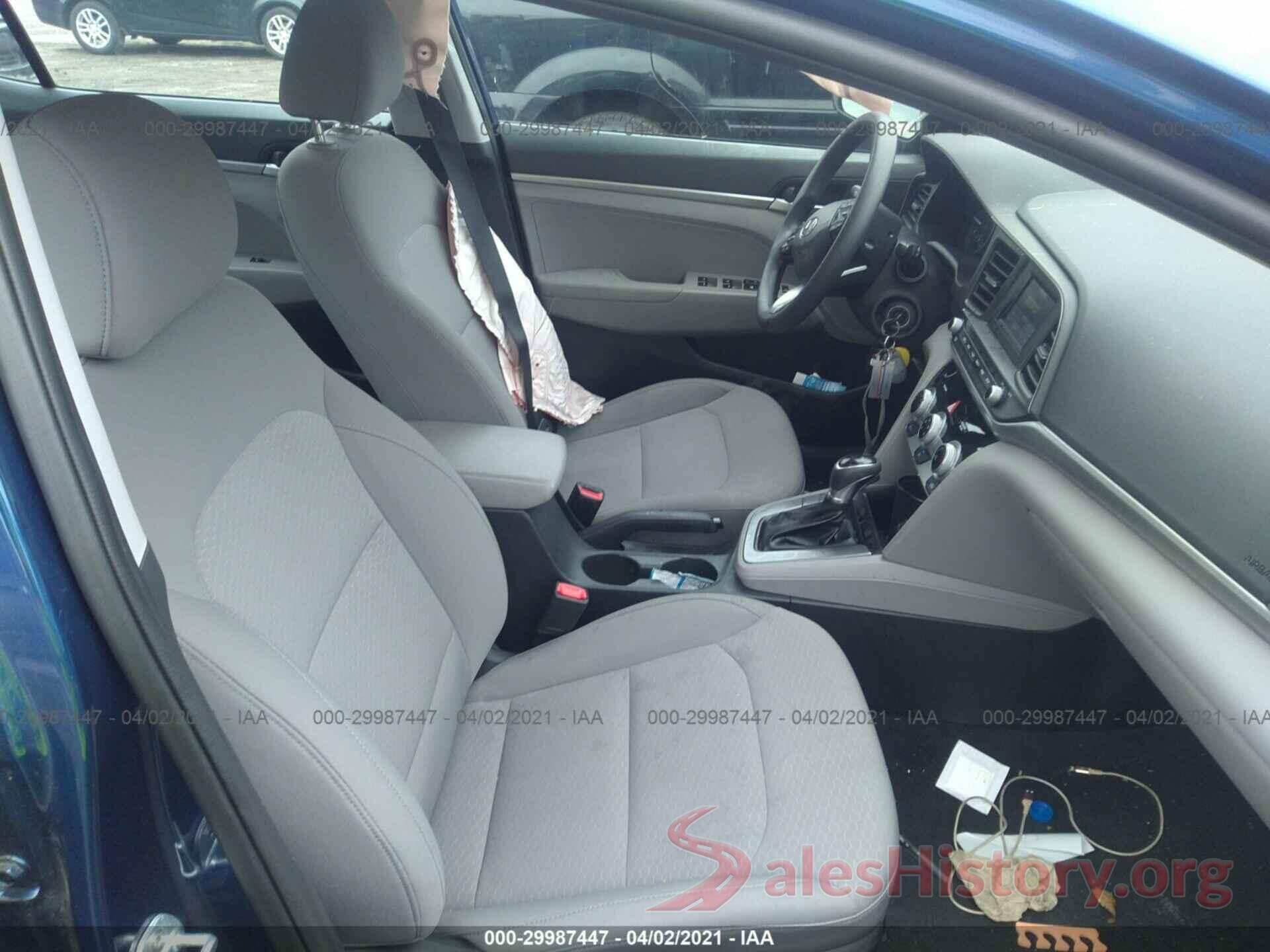 5NPD74LFXKH495835 2019 HYUNDAI ELANTRA