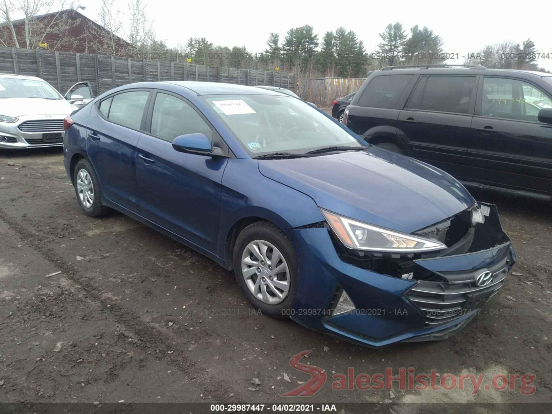 5NPD74LFXKH495835 2019 HYUNDAI ELANTRA