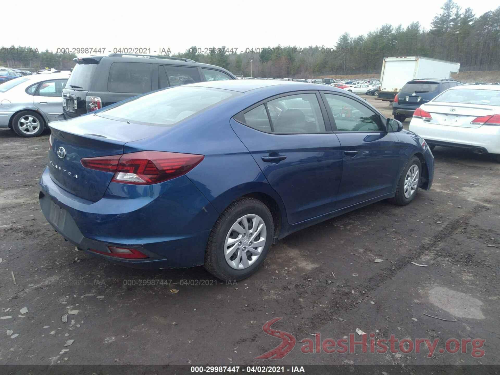 5NPD74LFXKH495835 2019 HYUNDAI ELANTRA