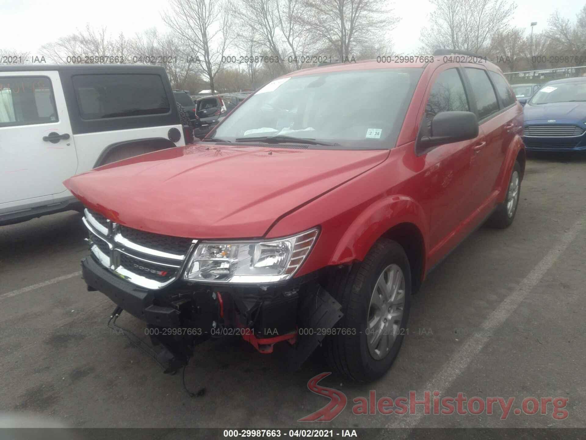 3C4PDCAB9KT871943 2019 DODGE JOURNEY