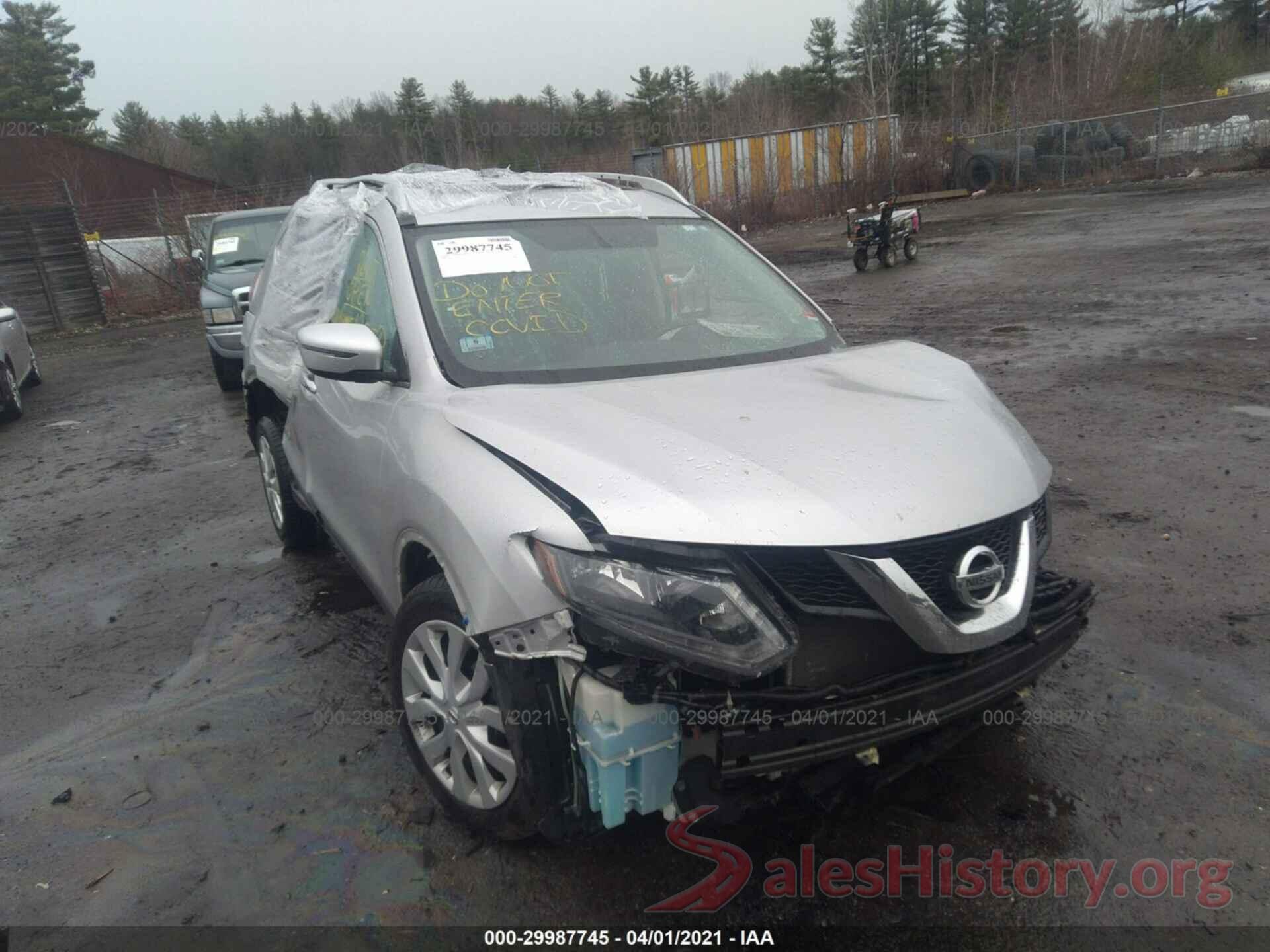 JN8AT2MV5GW135502 2016 NISSAN ROGUE