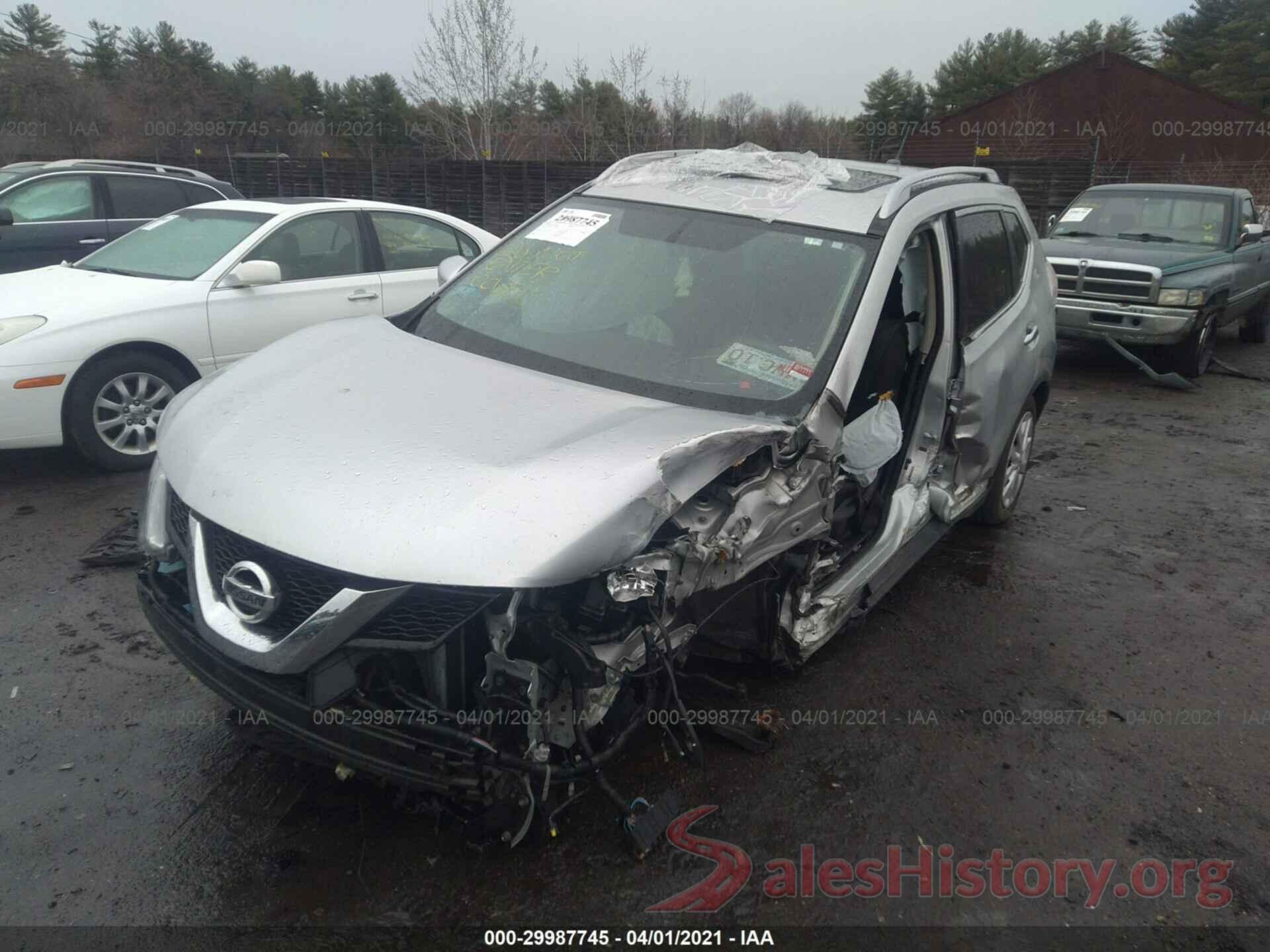 JN8AT2MV5GW135502 2016 NISSAN ROGUE