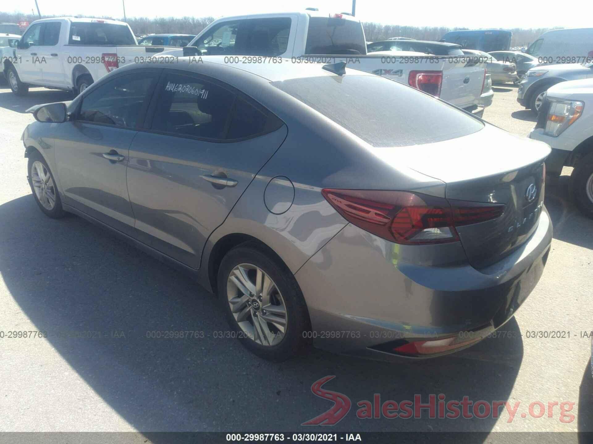 5NPD84LF4KH421985 2019 HYUNDAI ELANTRA