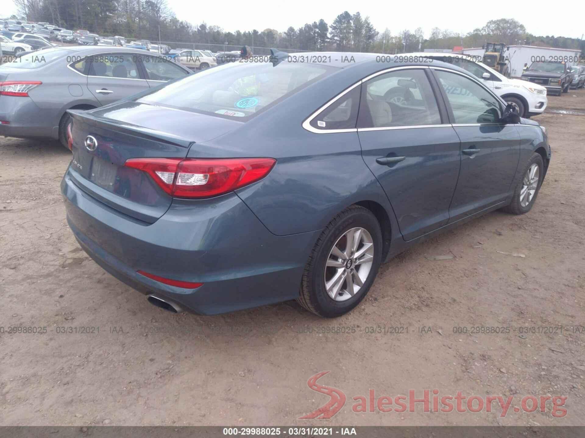 5NPE24AF1GH418218 2016 HYUNDAI SONATA