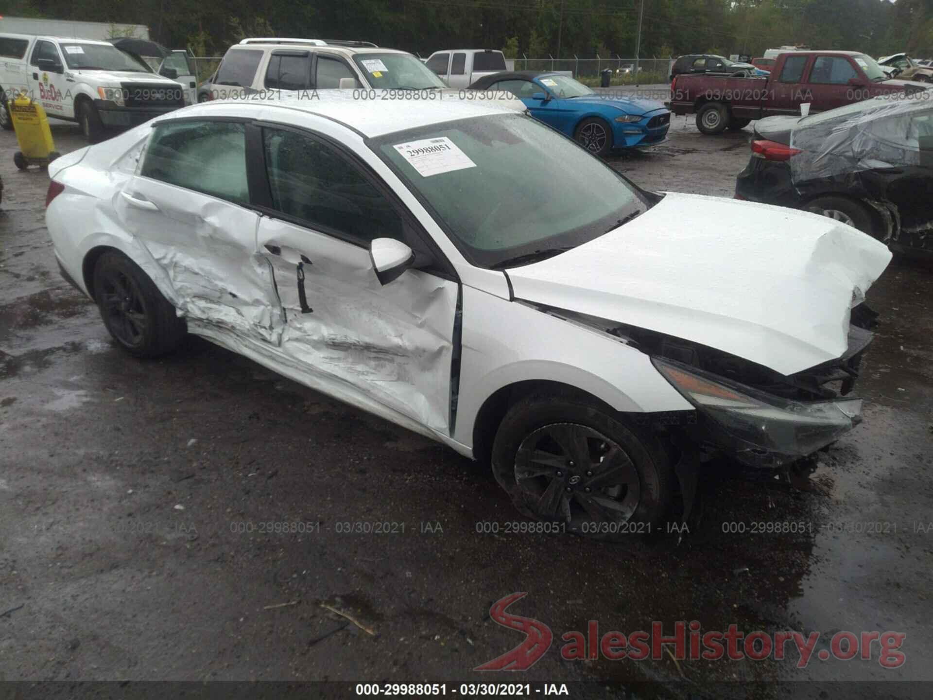 5NPLM4AG8MH017447 2021 HYUNDAI ELANTRA