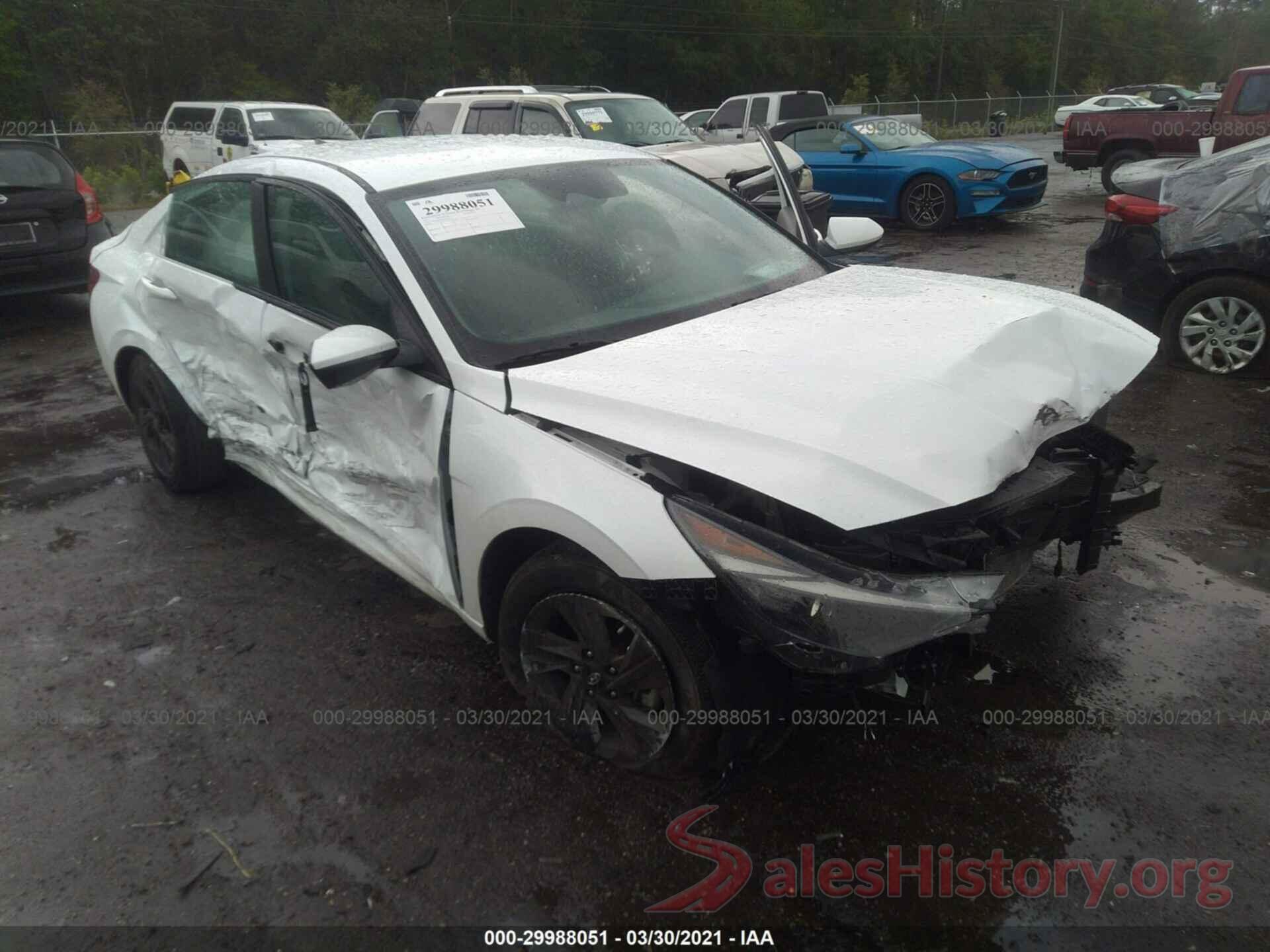 5NPLM4AG8MH017447 2021 HYUNDAI ELANTRA