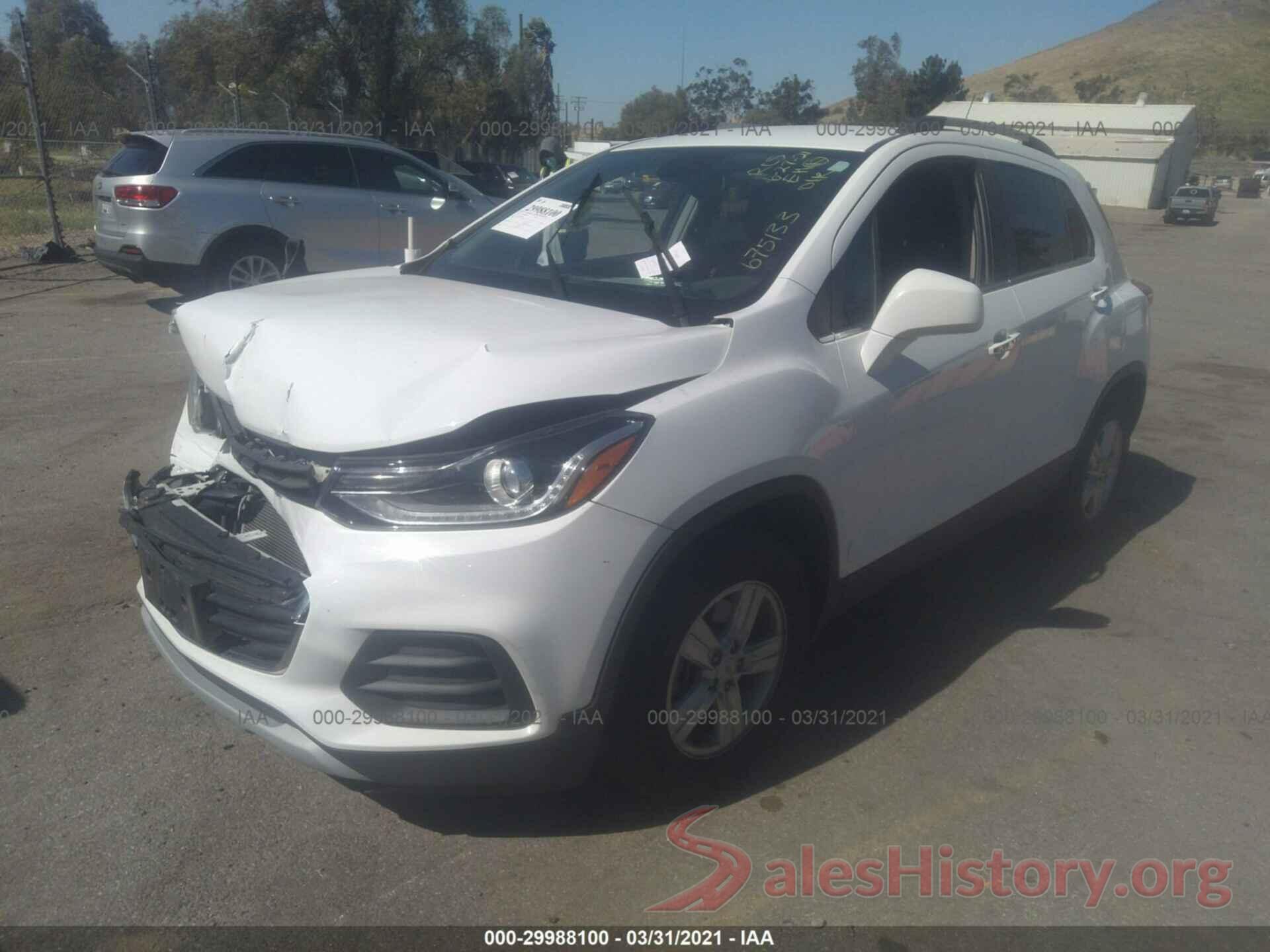 KL7CJLSB9JB675133 2018 CHEVROLET TRAX