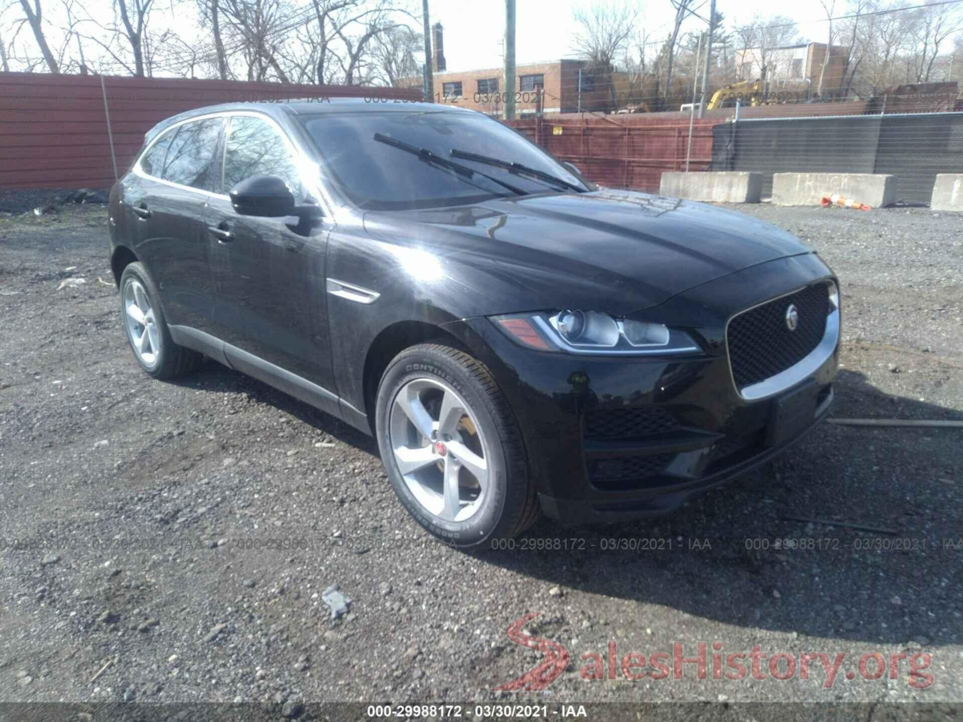 SADCJ2FX7KA398898 2019 JAGUAR F-PACE