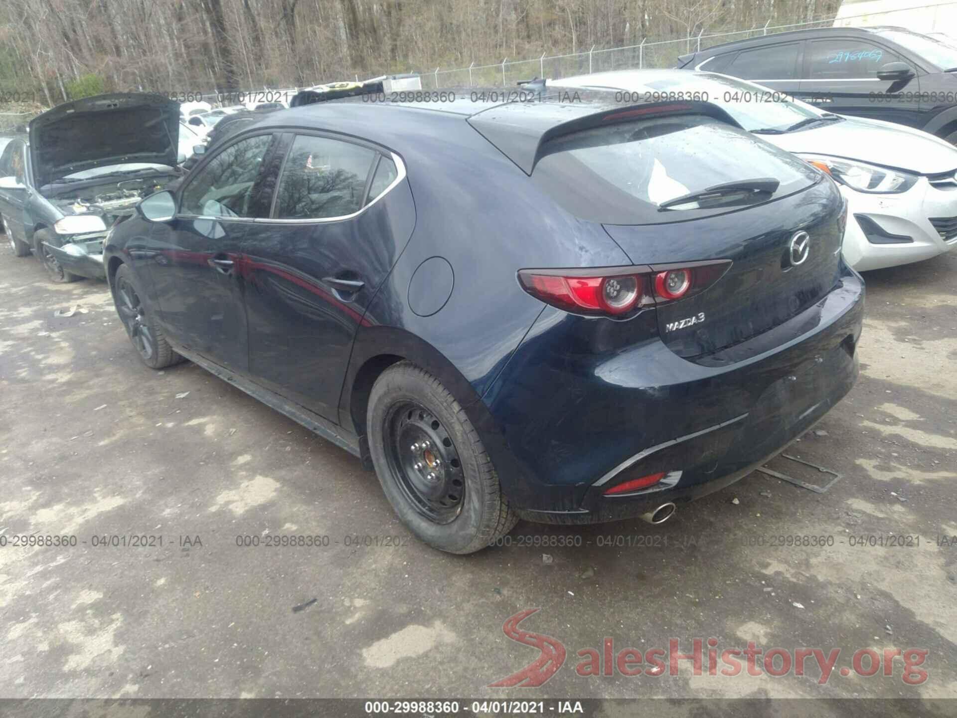 JM1BPANMXK1140866 2019 MAZDA MAZDA3 HATCHBACK