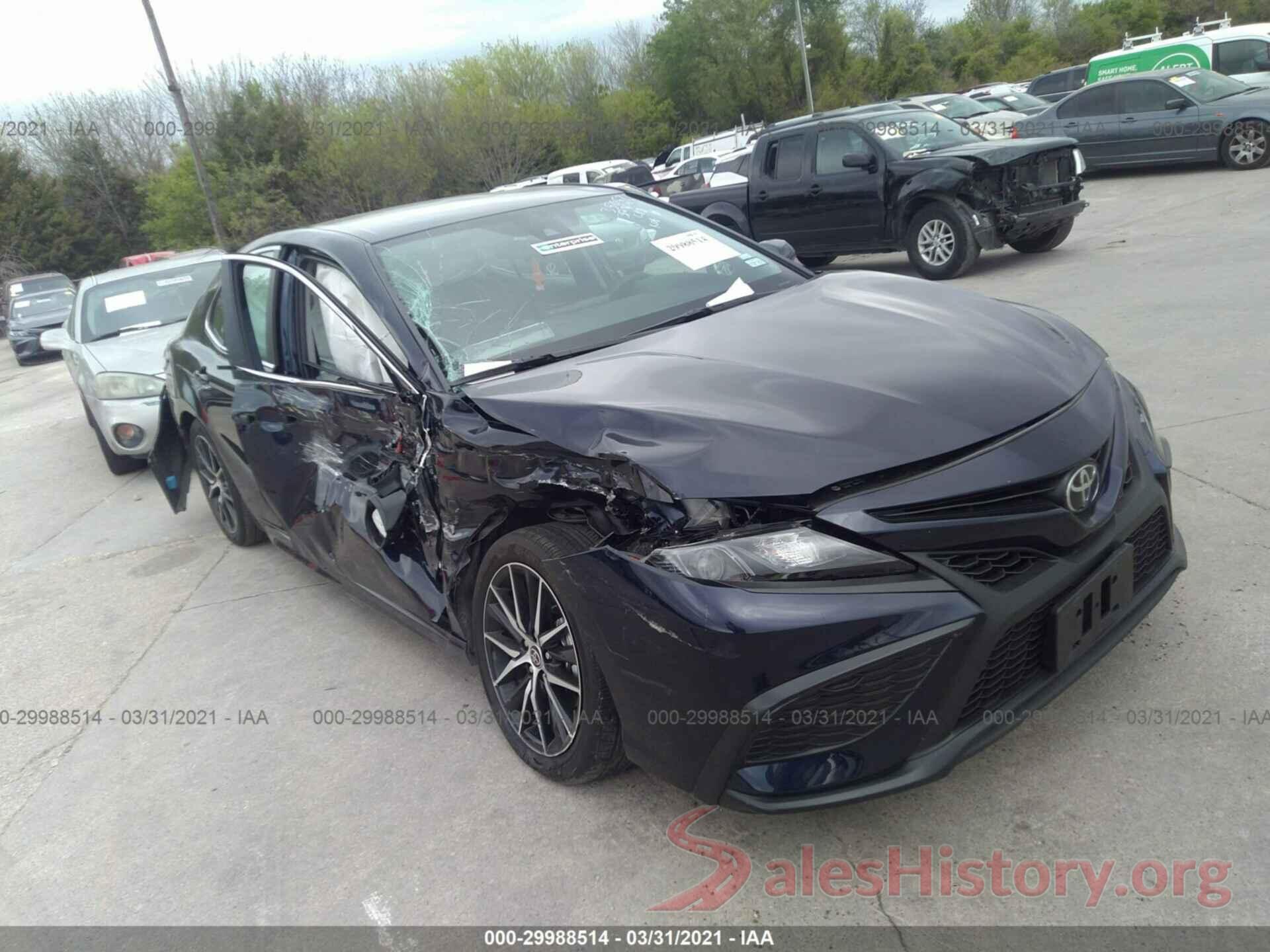 4T1G11AK9MU538241 2021 TOYOTA CAMRY