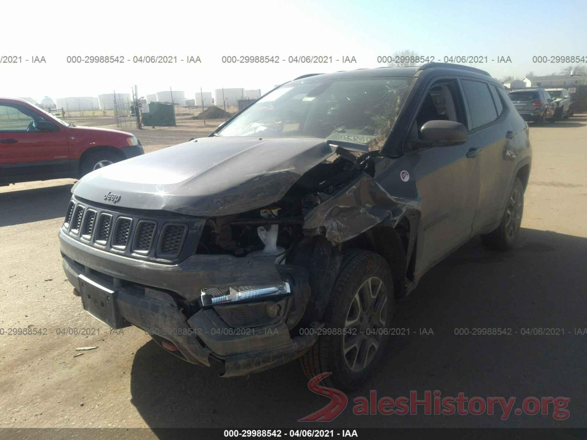 3C4NJDDB3LT203350 2020 JEEP COMPASS