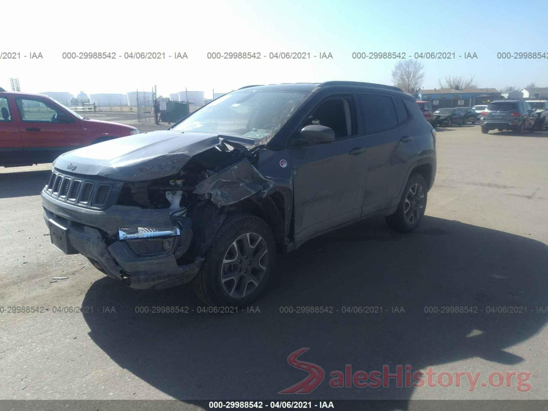 3C4NJDDB3LT203350 2020 JEEP COMPASS