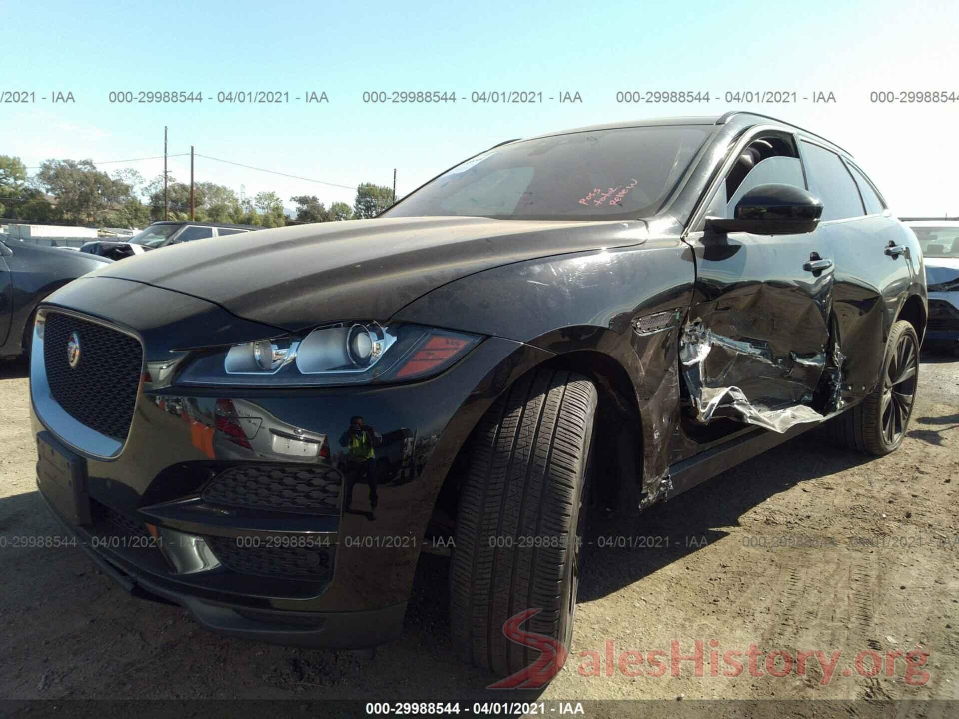 SADCJ2GX0JA286893 2018 JAGUAR F-PACE