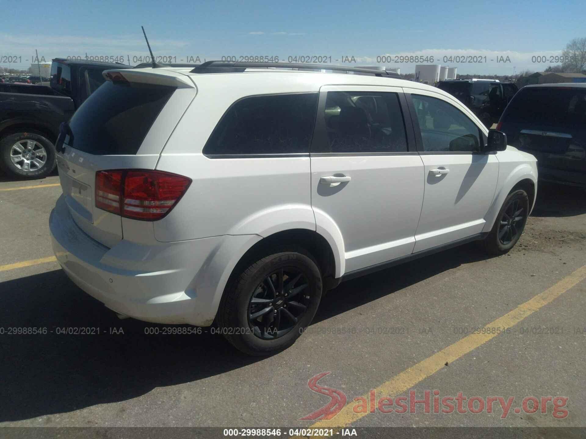 3C4PDCAB6LT273259 2020 DODGE JOURNEY