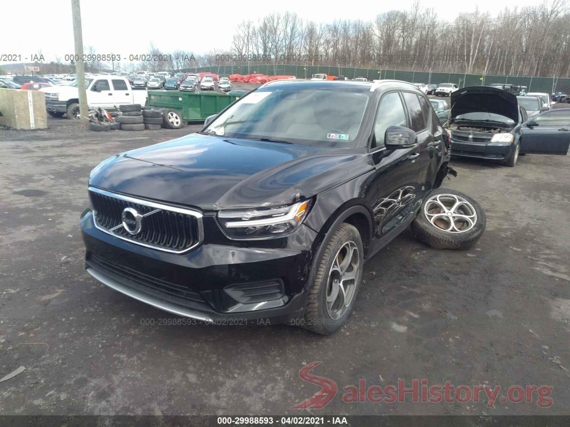 YV4162UK1K2123238 2019 VOLVO XC40