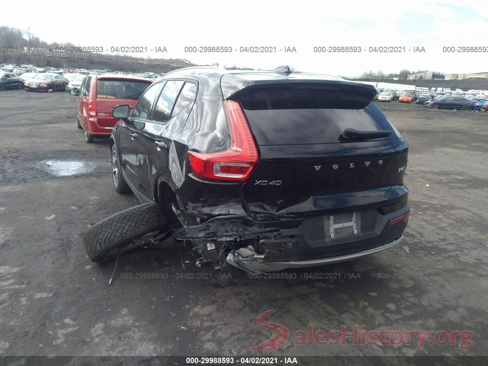 YV4162UK1K2123238 2019 VOLVO XC40