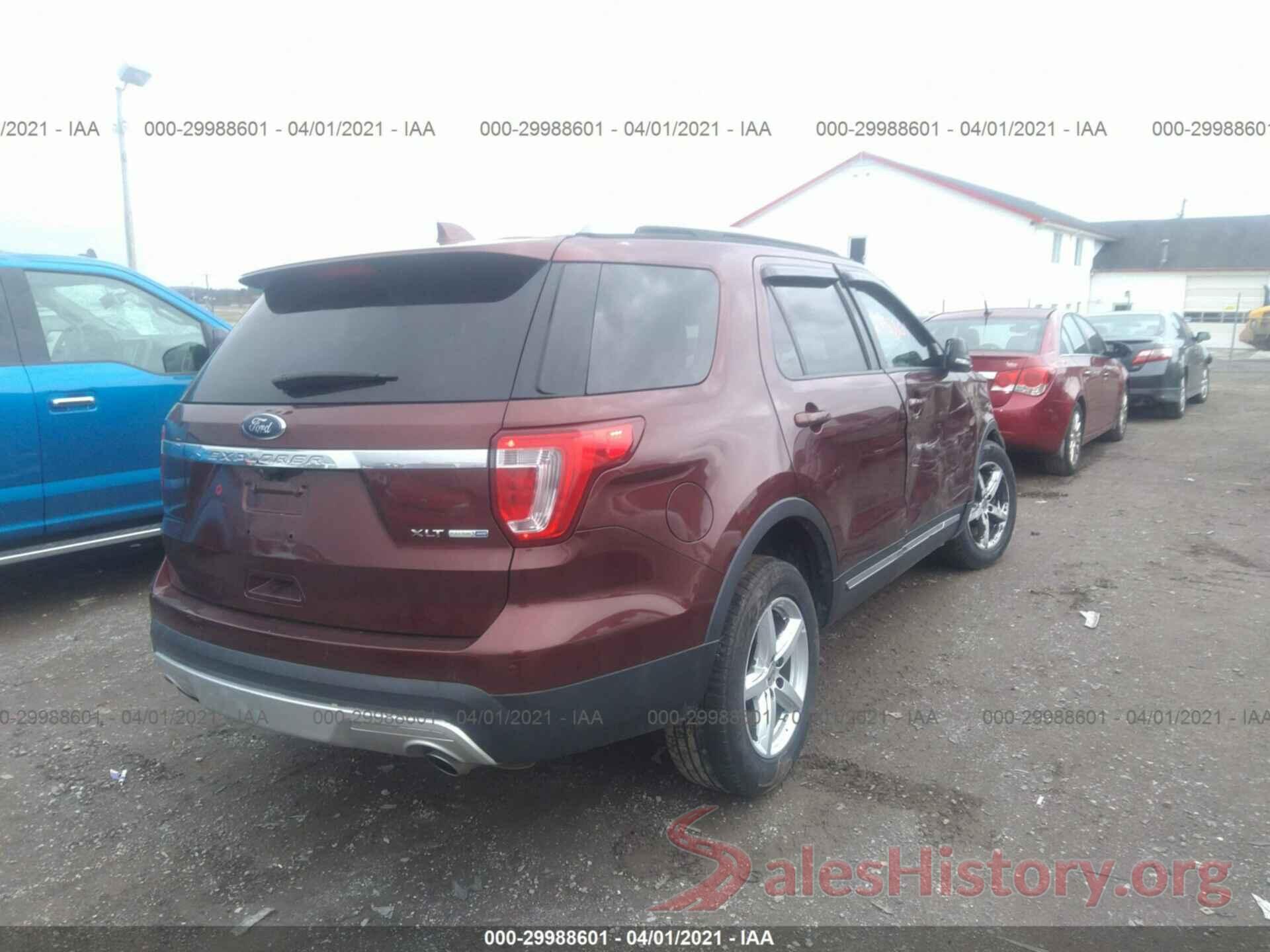 1FM5K8D83GGC05792 2016 FORD EXPLORER