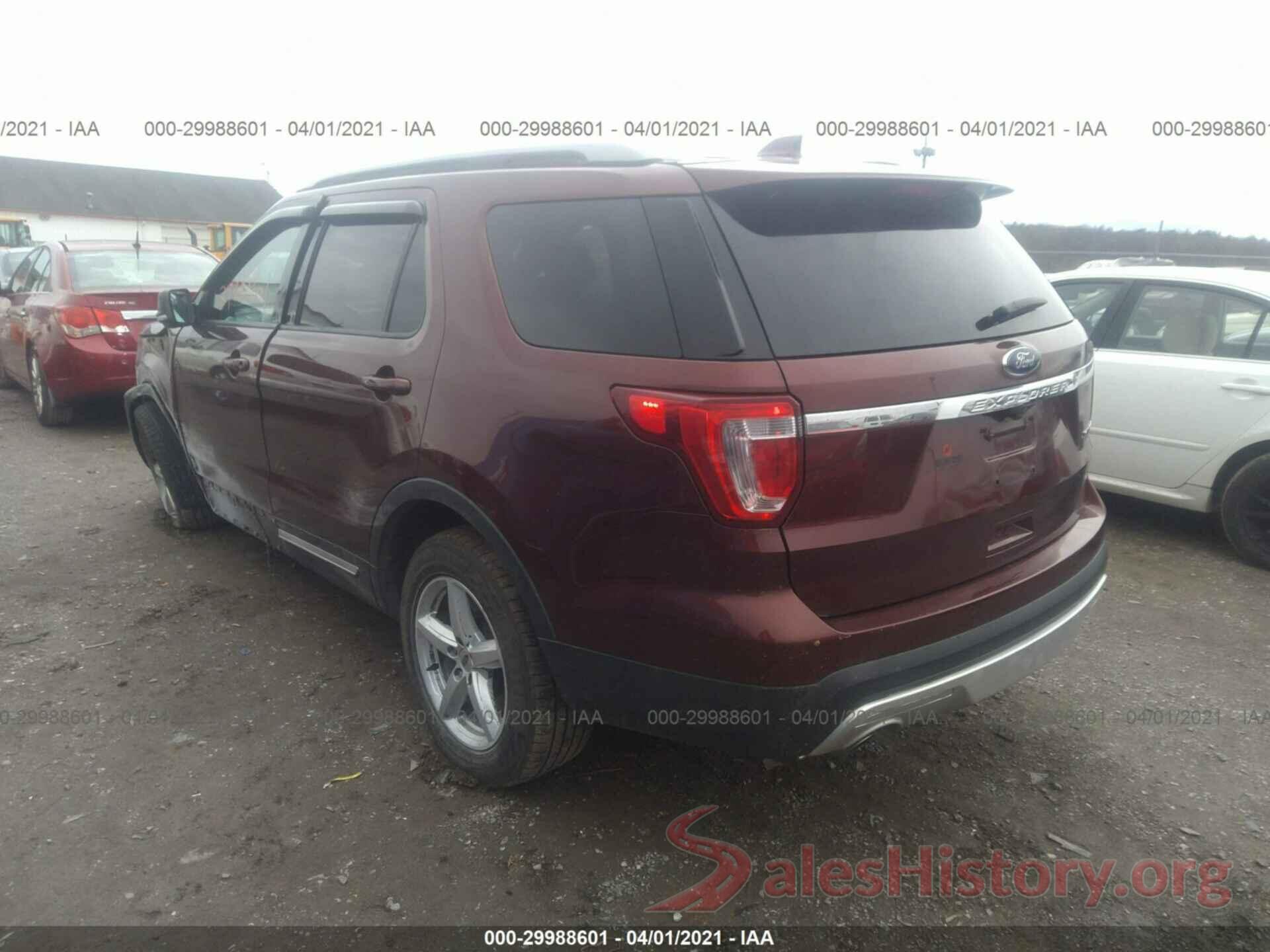 1FM5K8D83GGC05792 2016 FORD EXPLORER