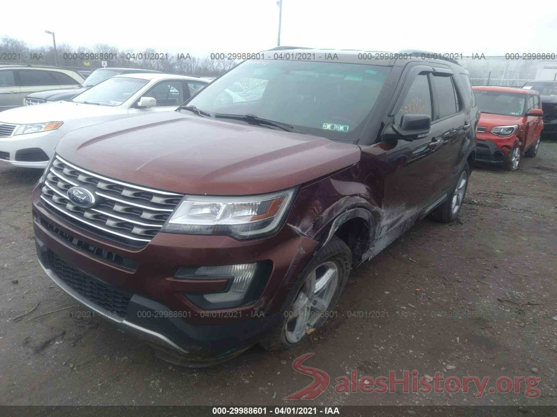 1FM5K8D83GGC05792 2016 FORD EXPLORER