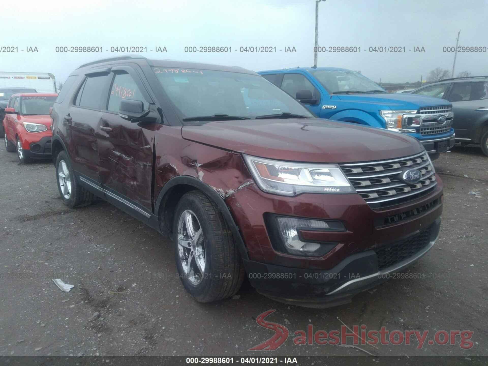 1FM5K8D83GGC05792 2016 FORD EXPLORER