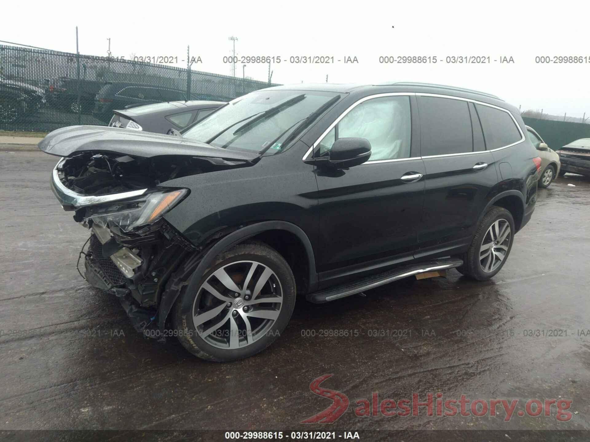 5FNYF6H92GB009947 2016 HONDA PILOT