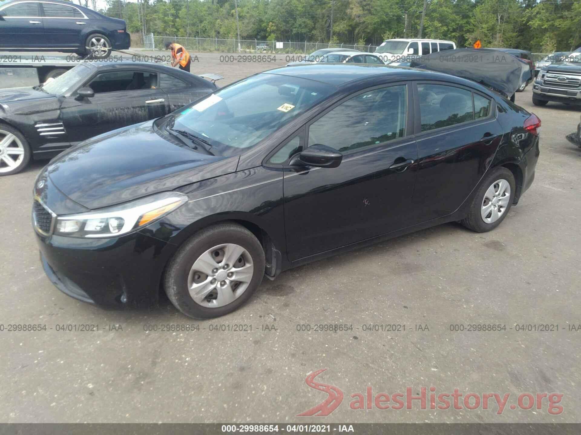 3KPFL4A71JE190131 2018 KIA FORTE