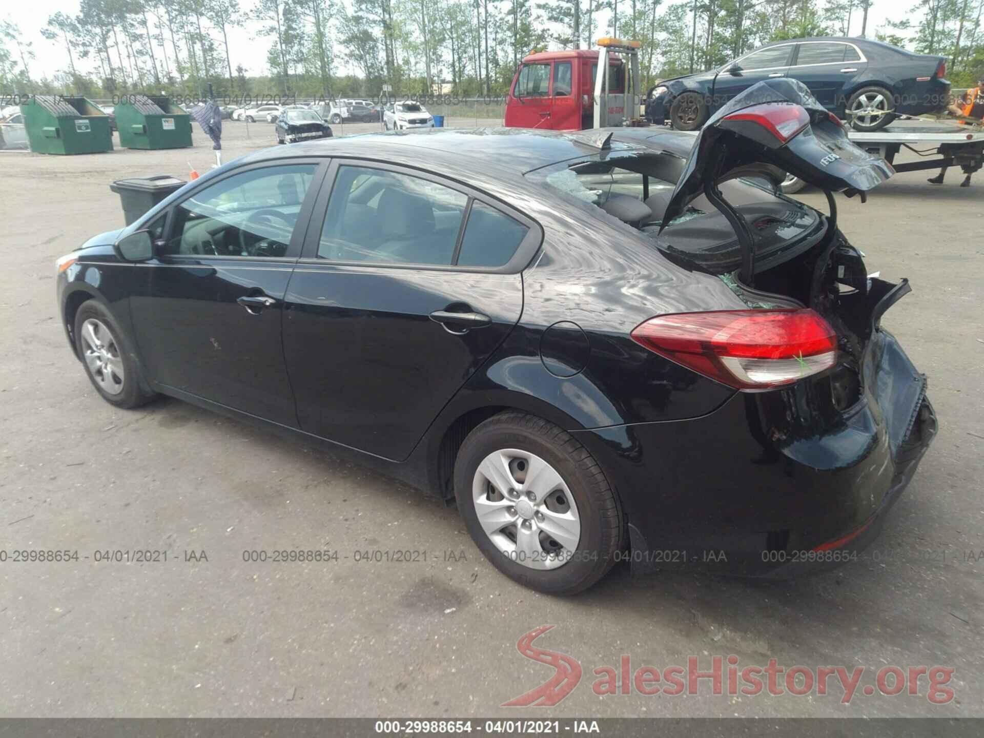 3KPFL4A71JE190131 2018 KIA FORTE