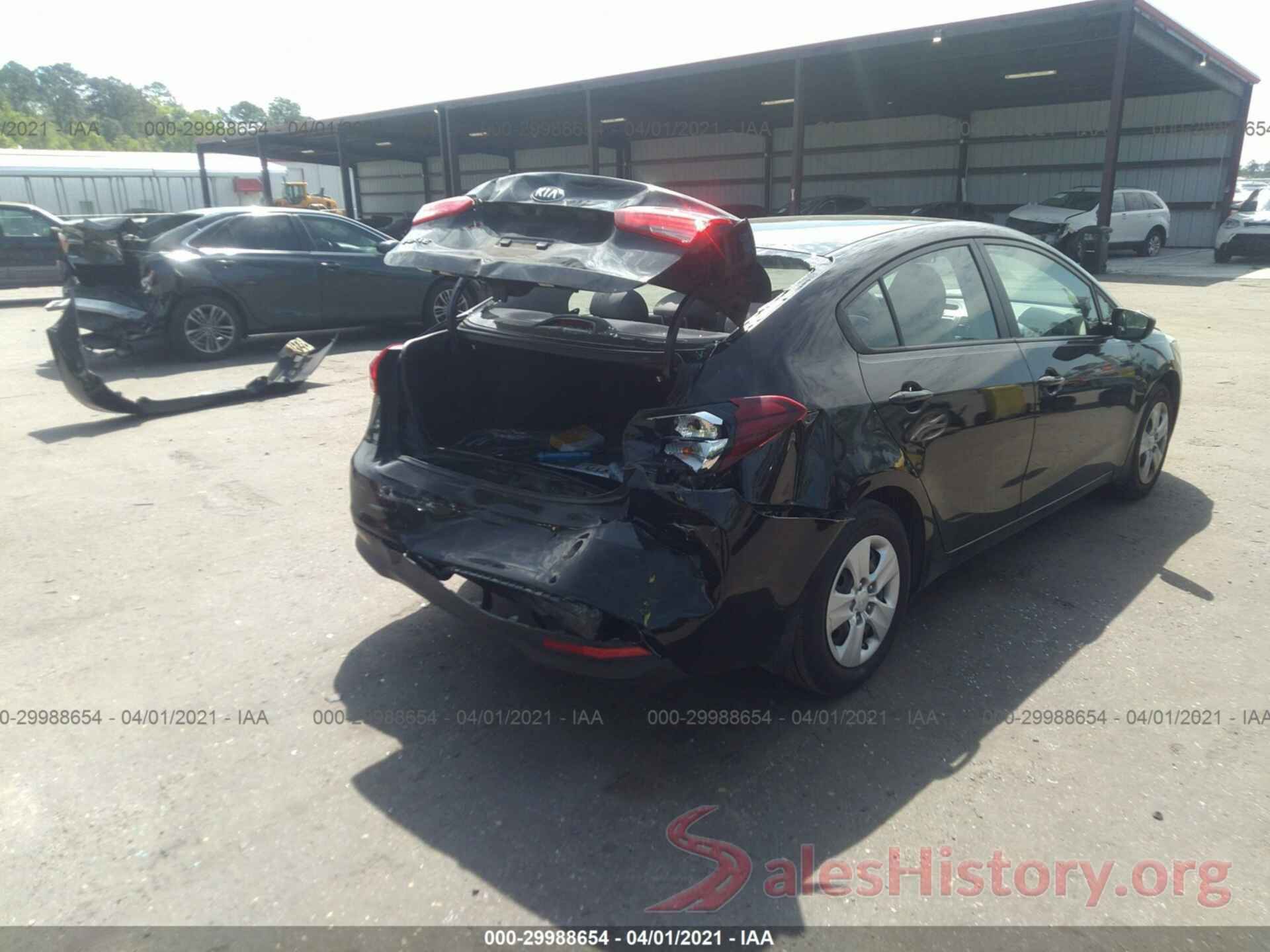 3KPFL4A71JE190131 2018 KIA FORTE