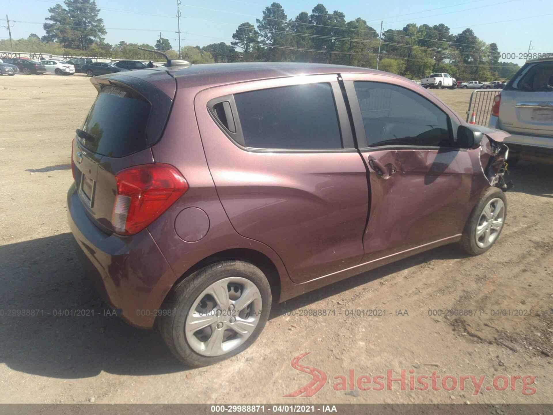 KL8CB6SAXKC706631 2019 CHEVROLET SPARK