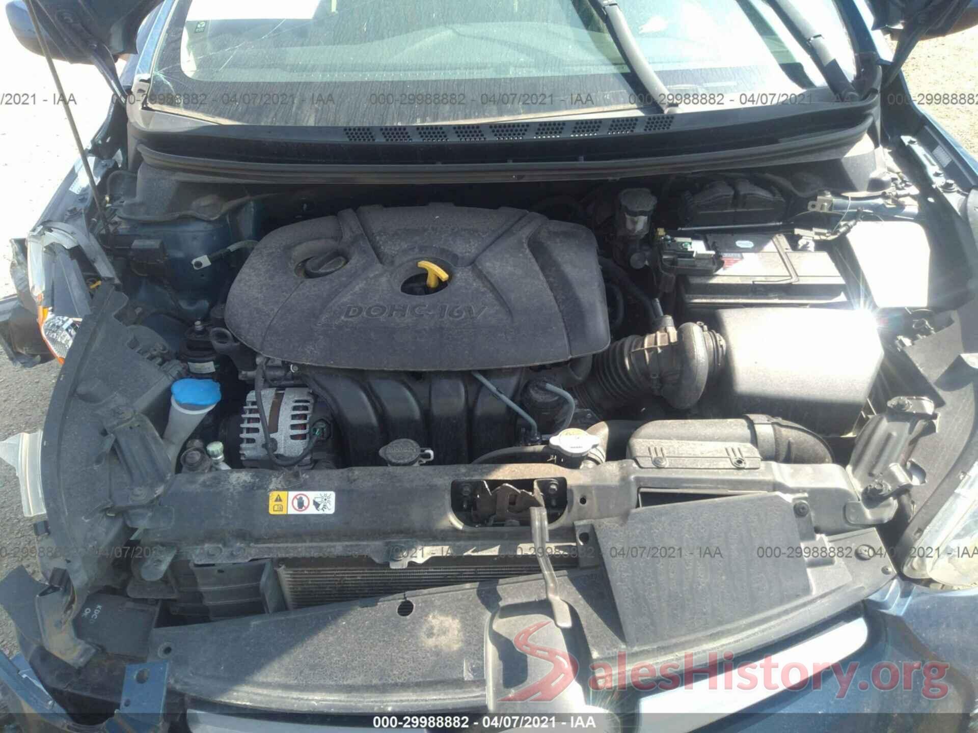 KMHDH4AE0GU520547 2016 HYUNDAI ELANTRA