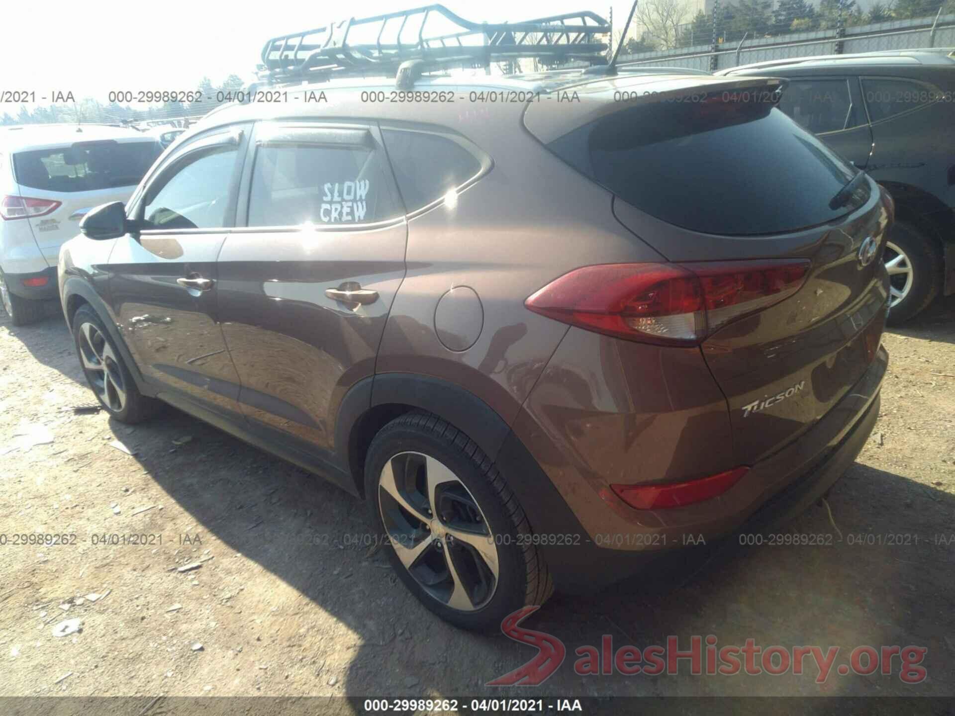 KM8J33A24GU213464 2016 HYUNDAI TUCSON