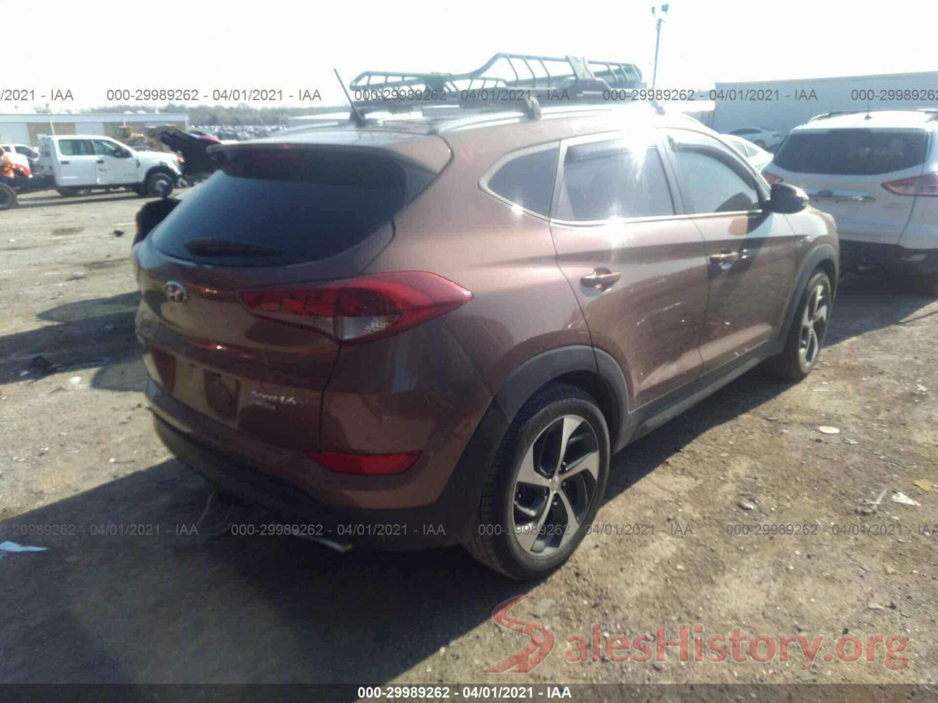 KM8J33A24GU213464 2016 HYUNDAI TUCSON