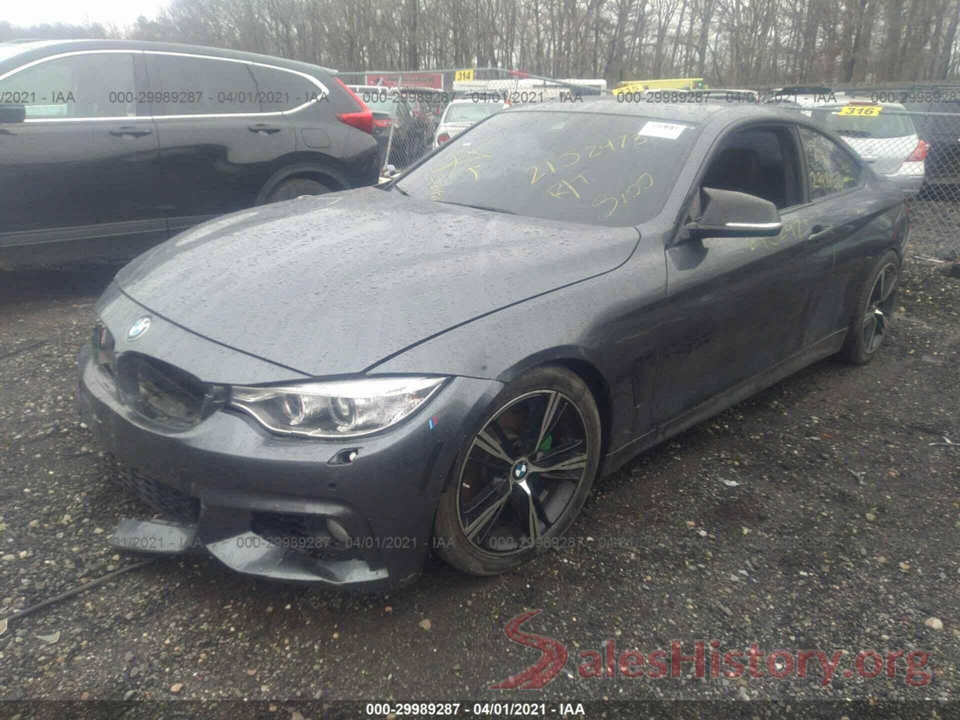 WBA3R5C56GK373093 2016 BMW 4 SERIES