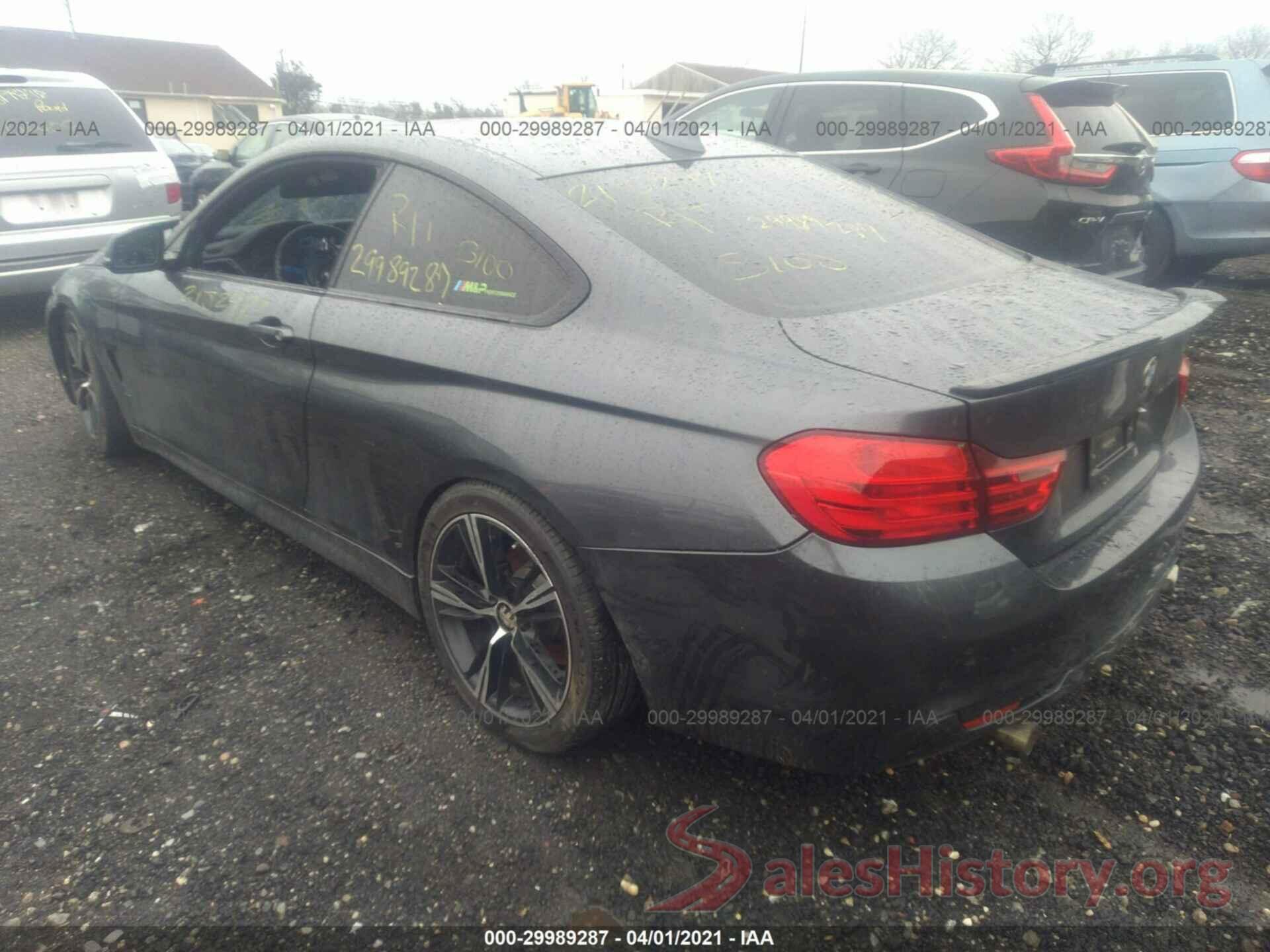 WBA3R5C56GK373093 2016 BMW 4 SERIES