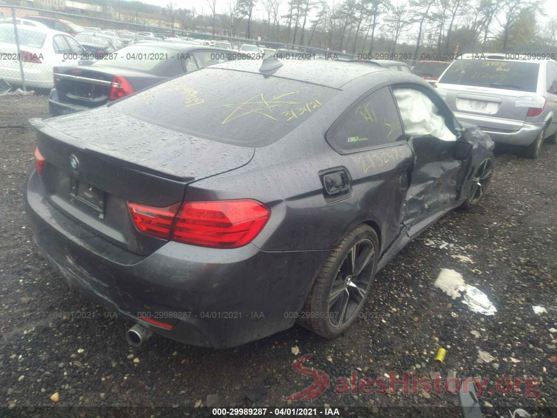 WBA3R5C56GK373093 2016 BMW 4 SERIES