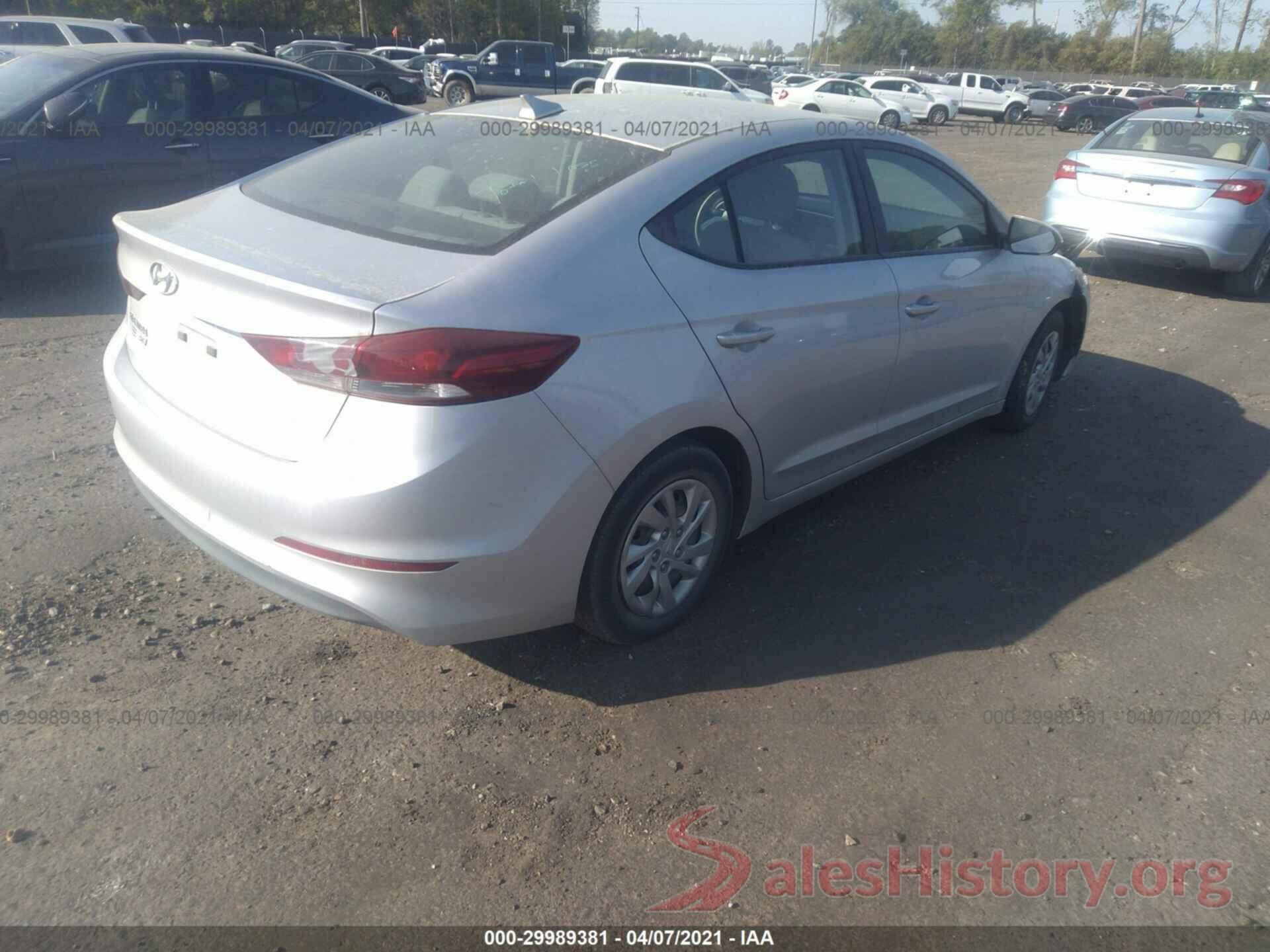 KMHD74LF2HU076615 2017 HYUNDAI ELANTRA