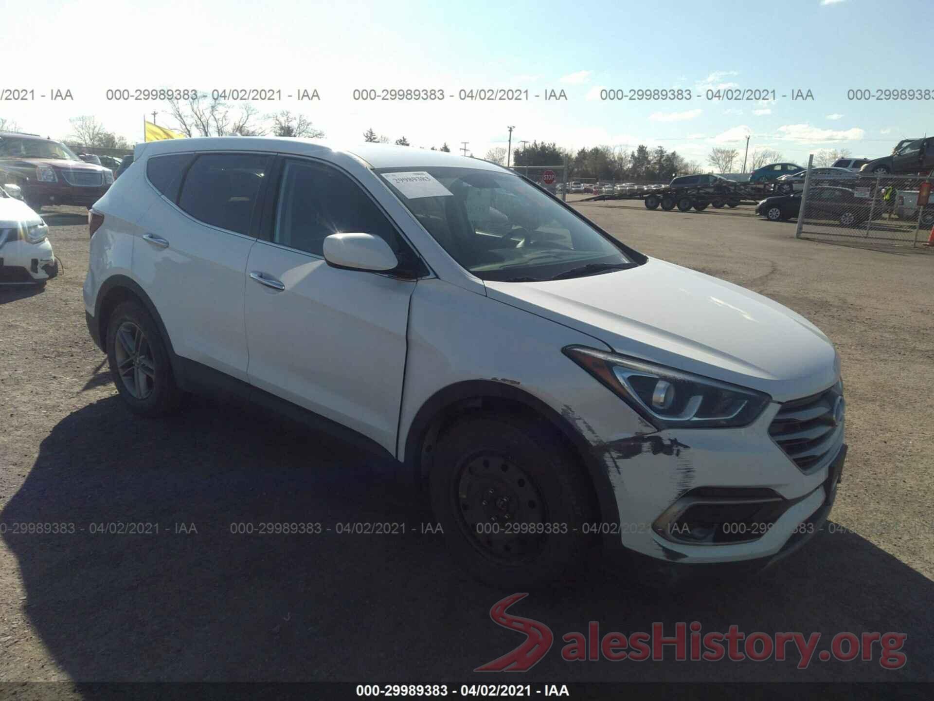 5NMZTDLB2HH003982 2017 HYUNDAI SANTA FE SPORT