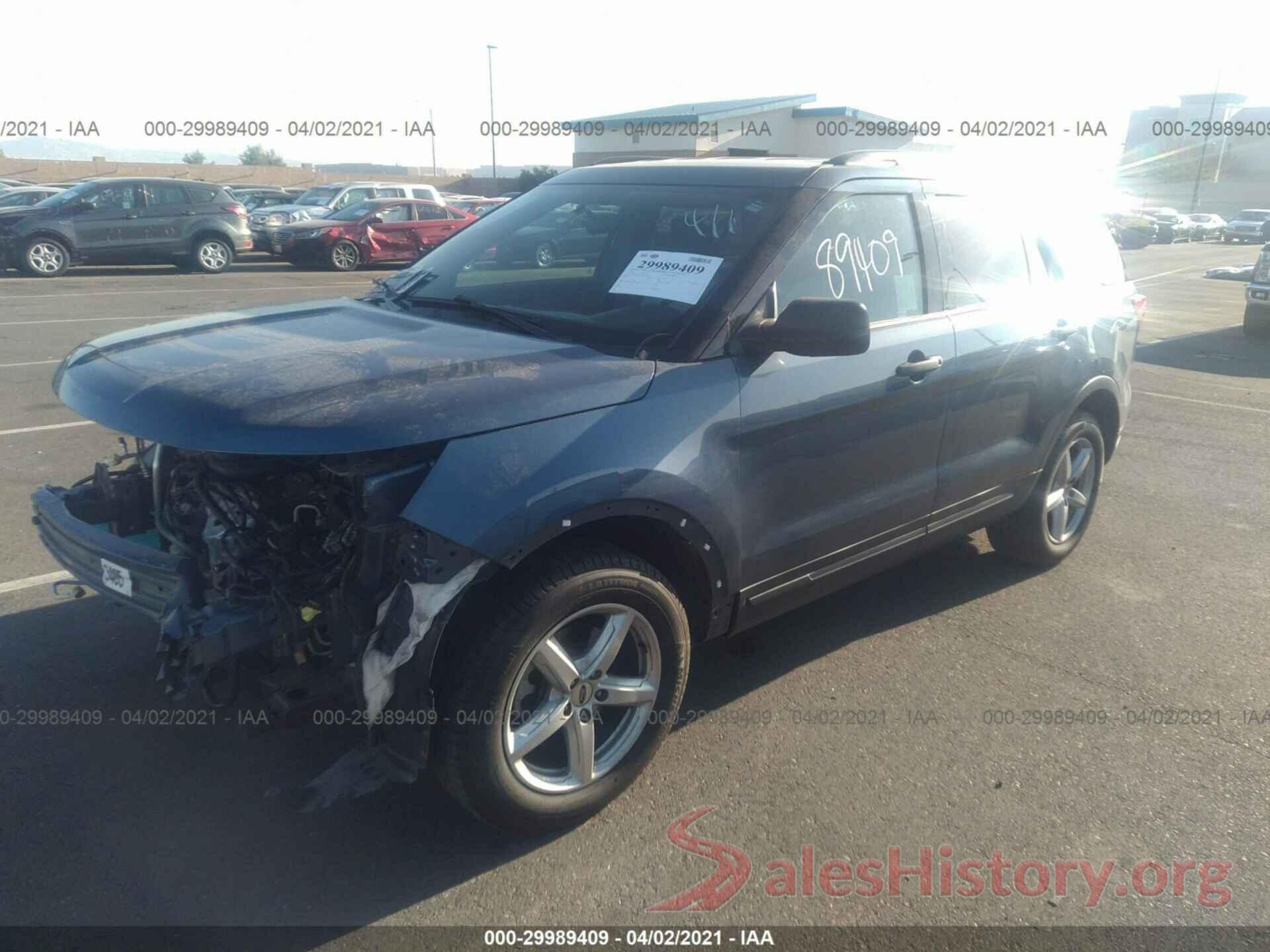 1FM5K7B82JGC86756 2018 FORD EXPLORER