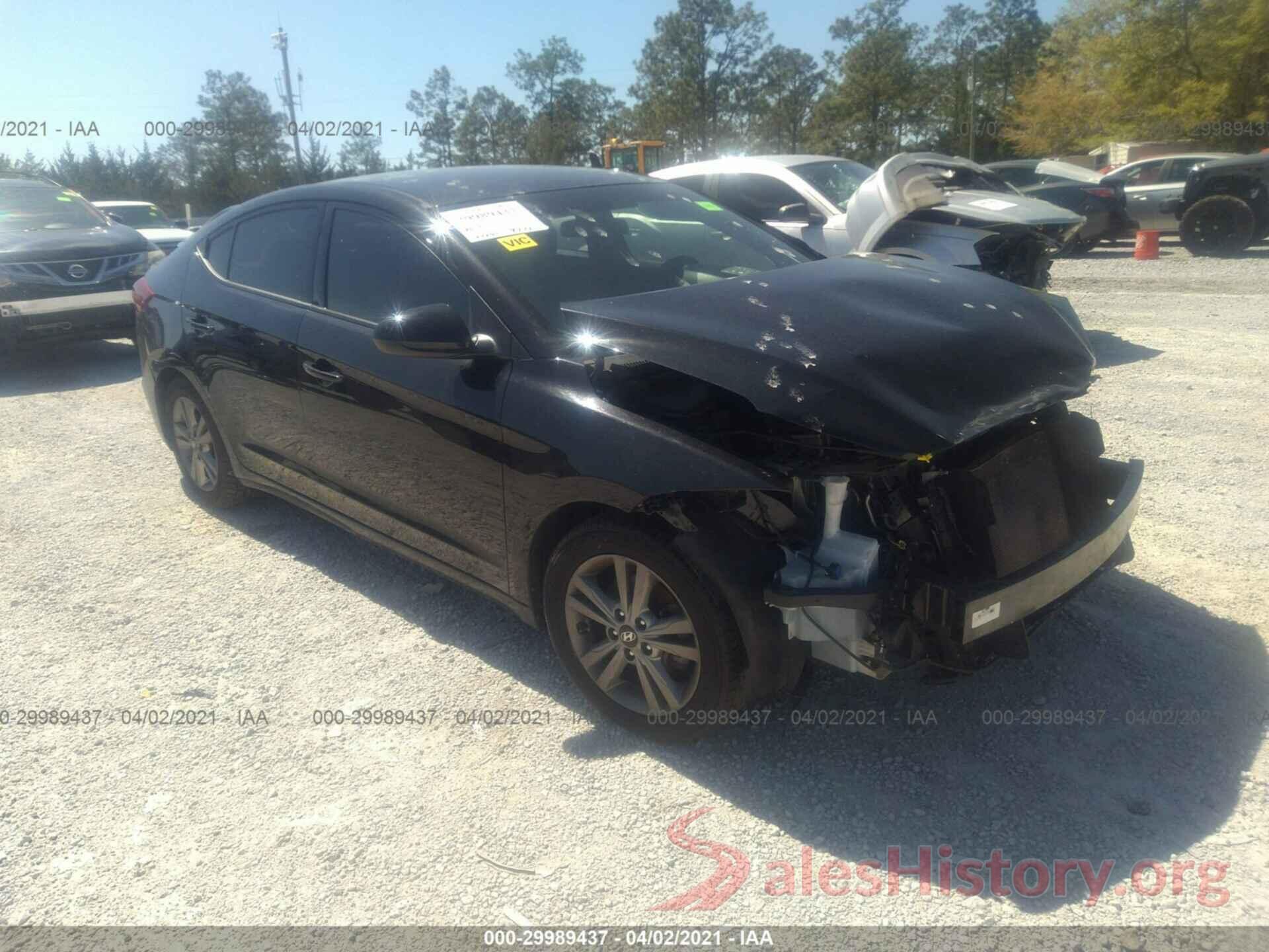 5NPD84LF3JH223638 2018 HYUNDAI ELANTRA