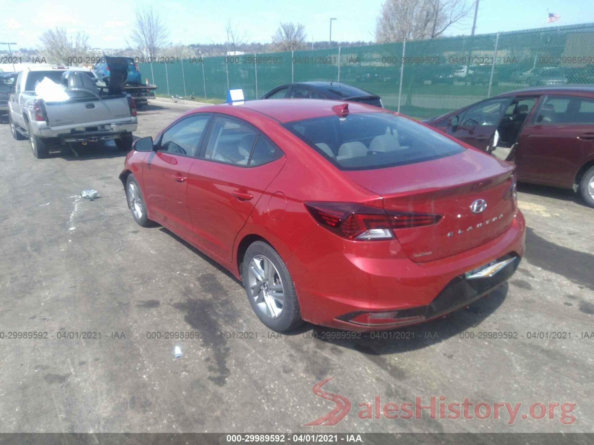 5NPD84LF1LH522385 2020 HYUNDAI ELANTRA