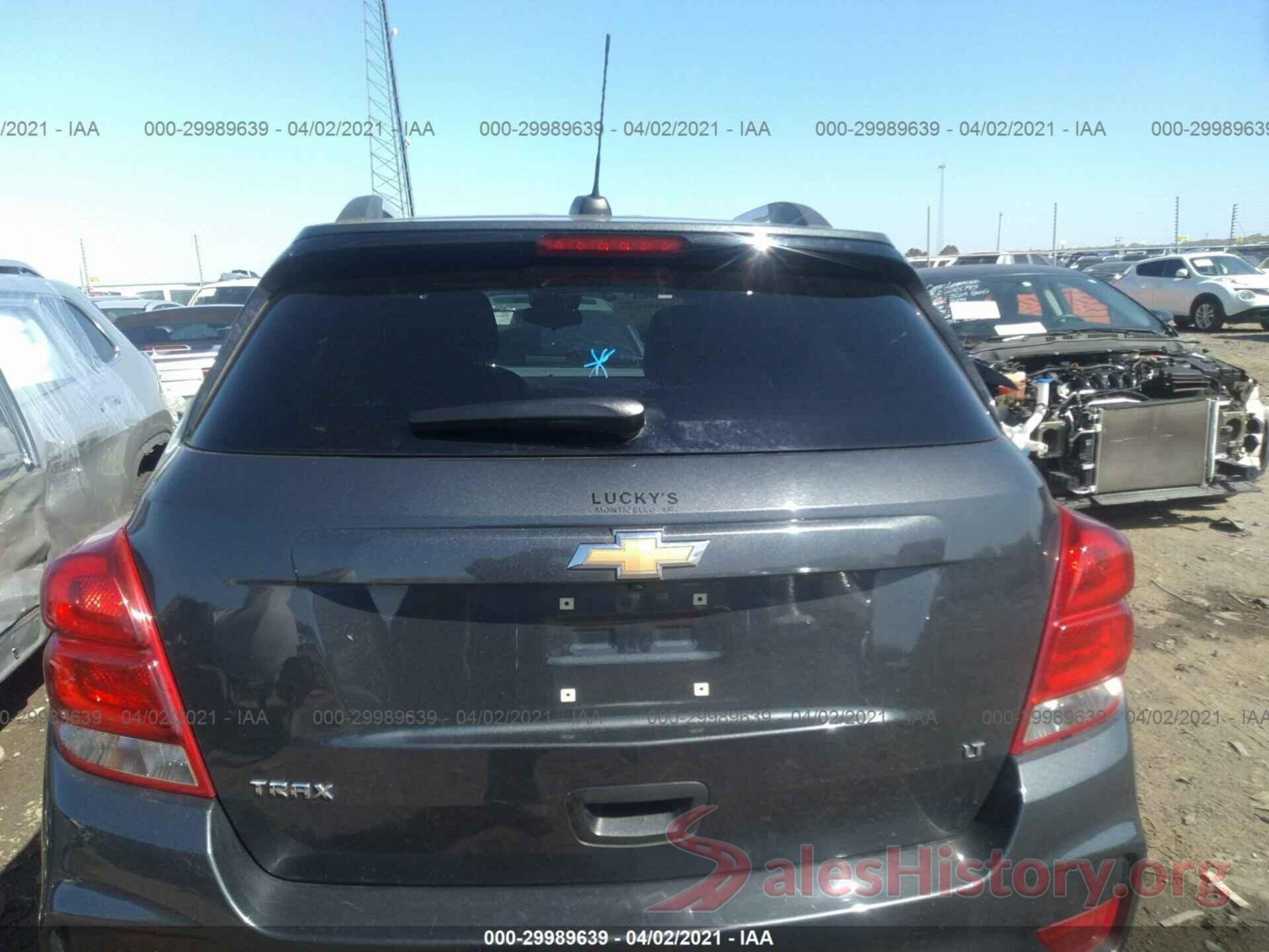 3GNCJLSB6HL243277 2017 CHEVROLET TRAX