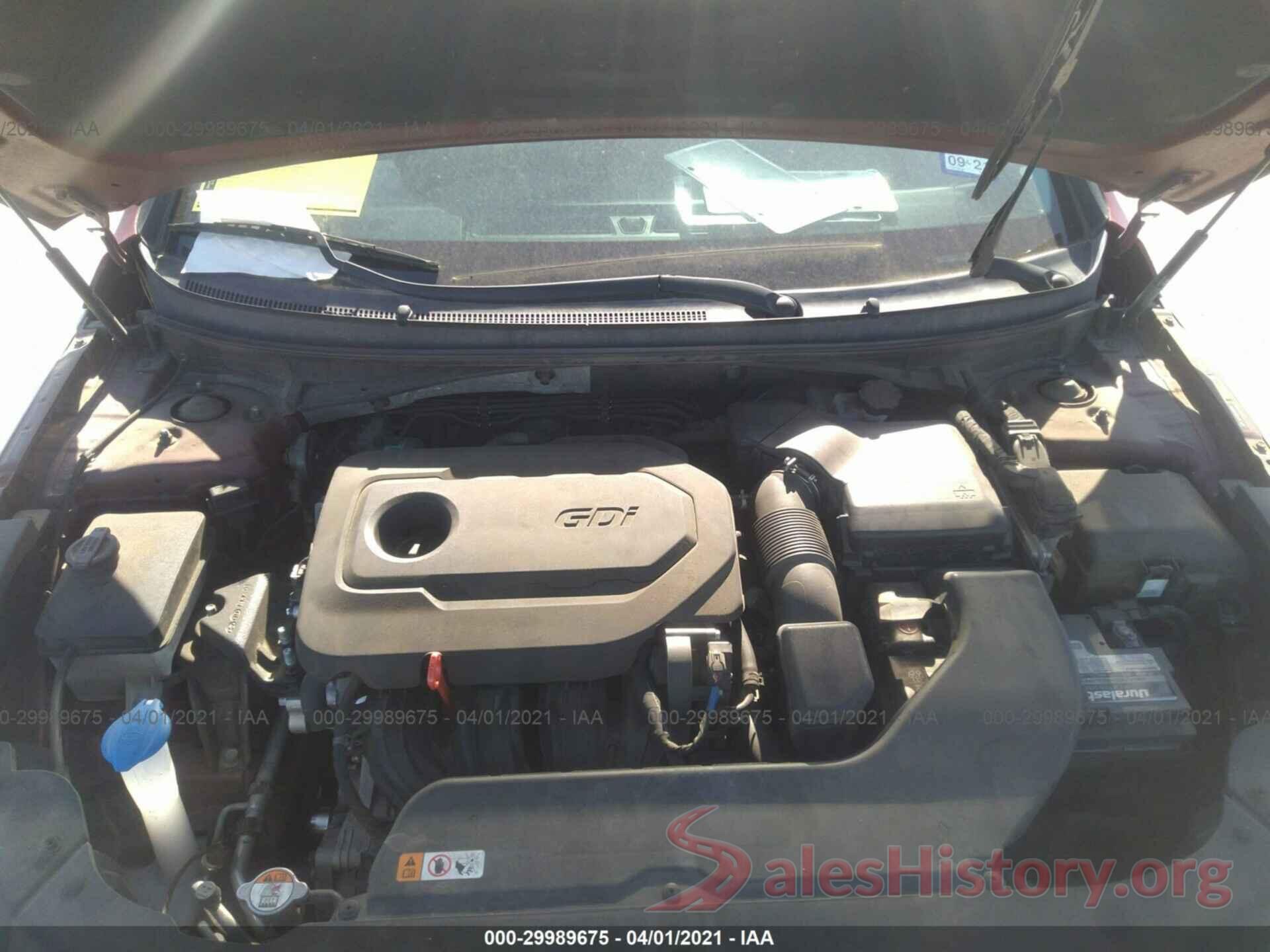 5NPE24AF0GH387978 2016 HYUNDAI SONATA