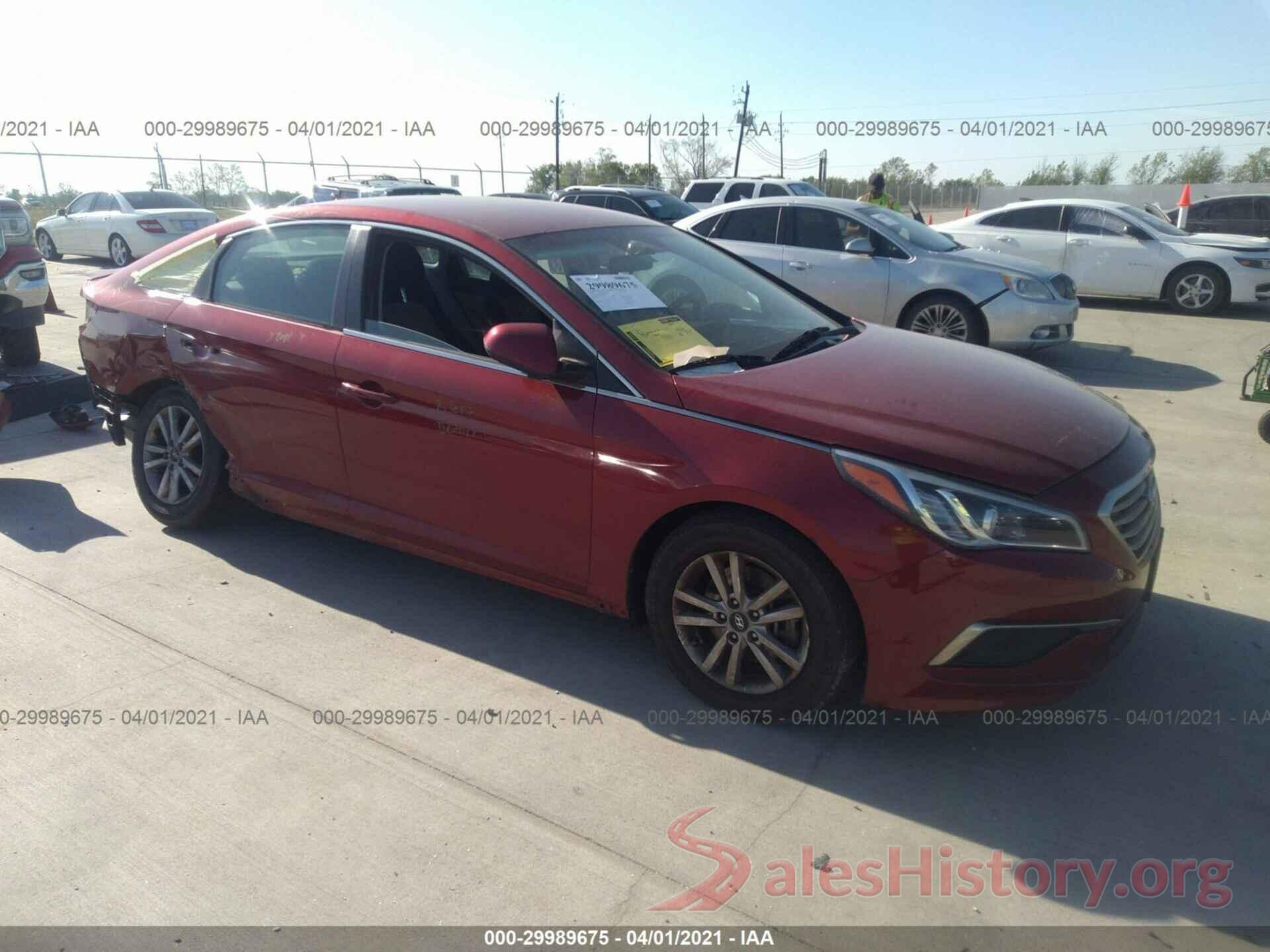 5NPE24AF0GH387978 2016 HYUNDAI SONATA