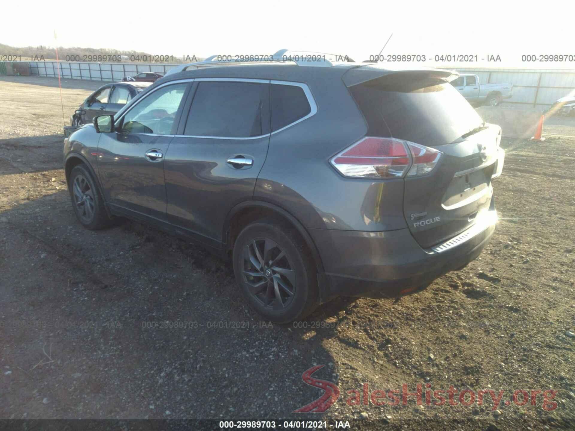 5N1AT2MV0GC784942 2016 NISSAN ROGUE