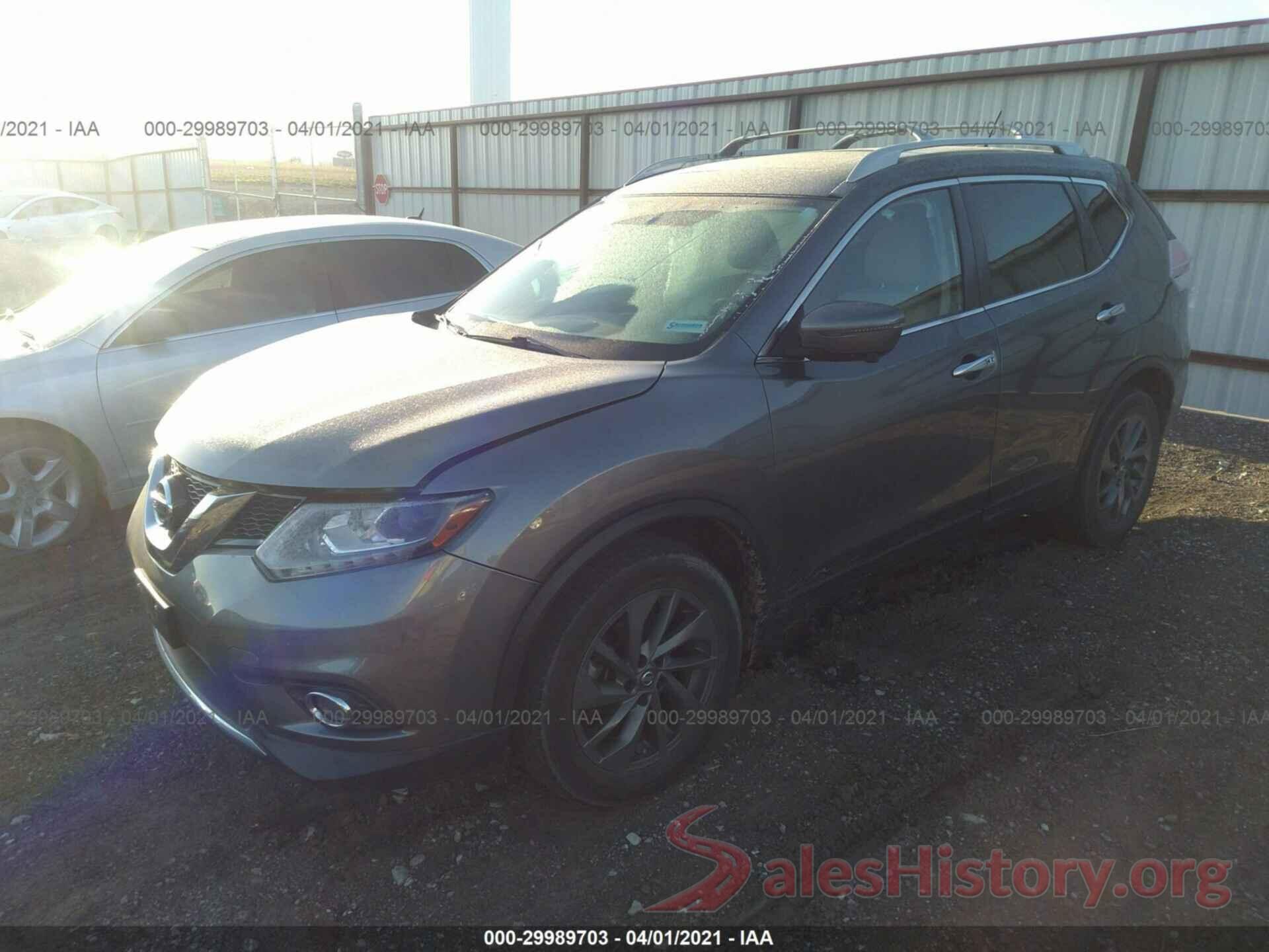 5N1AT2MV0GC784942 2016 NISSAN ROGUE