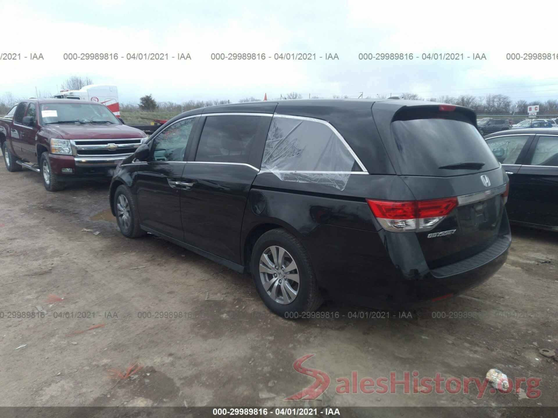 5FNRL5H63GB157635 2016 HONDA ODYSSEY