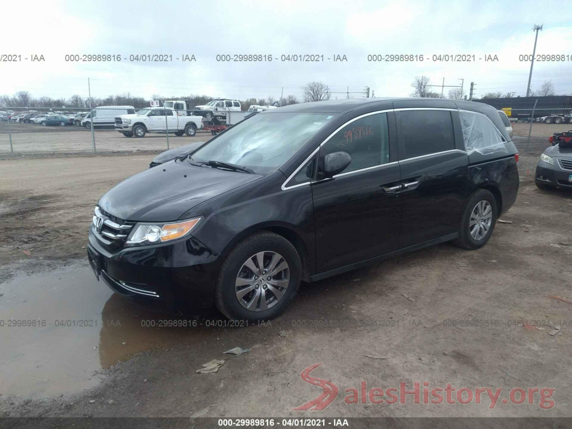 5FNRL5H63GB157635 2016 HONDA ODYSSEY