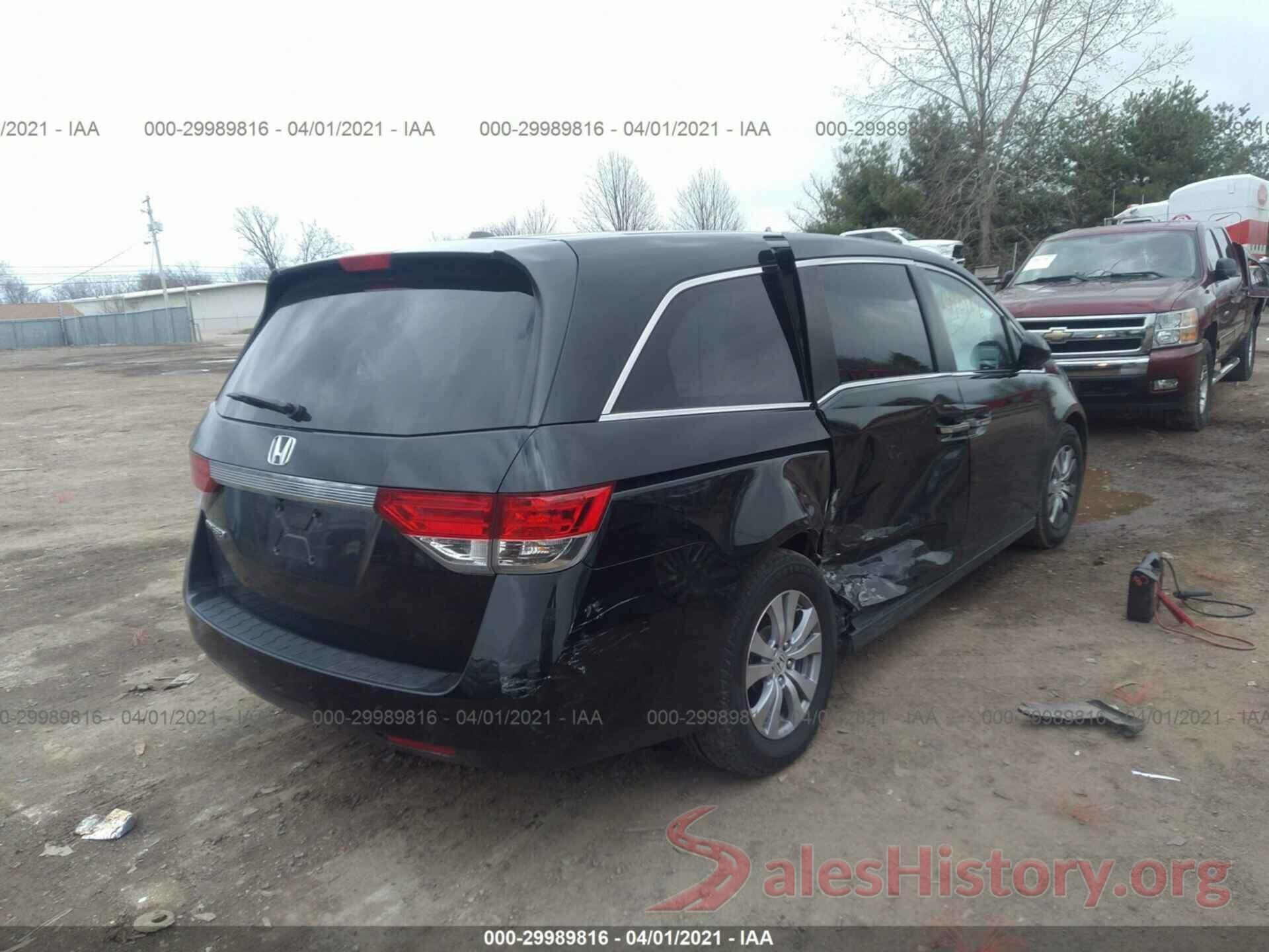 5FNRL5H63GB157635 2016 HONDA ODYSSEY