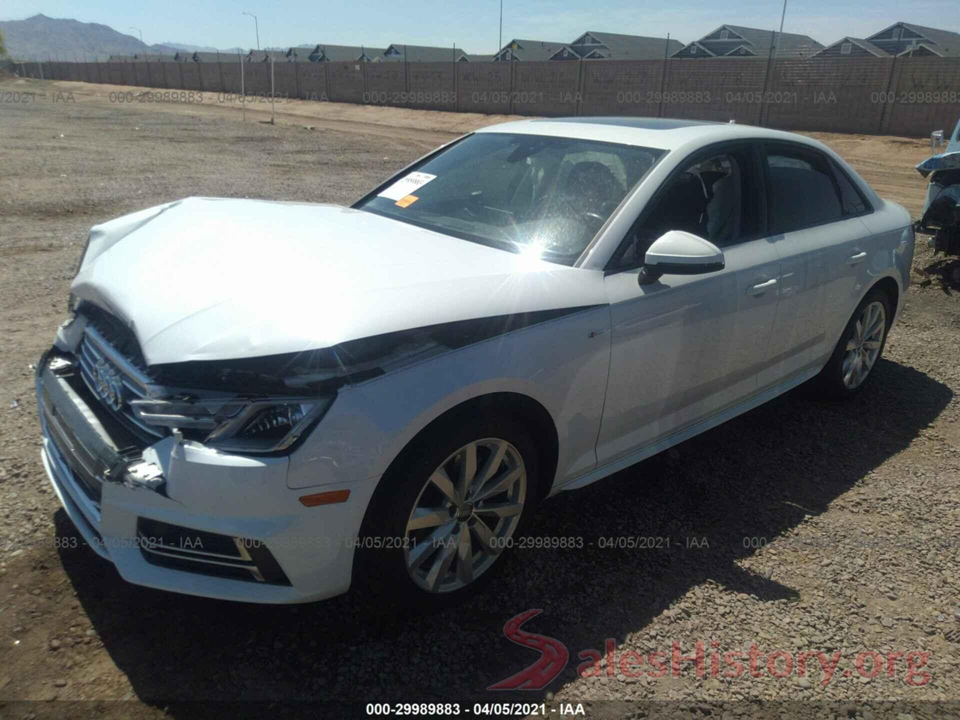 WAUKMAF48JA223649 2018 AUDI A4