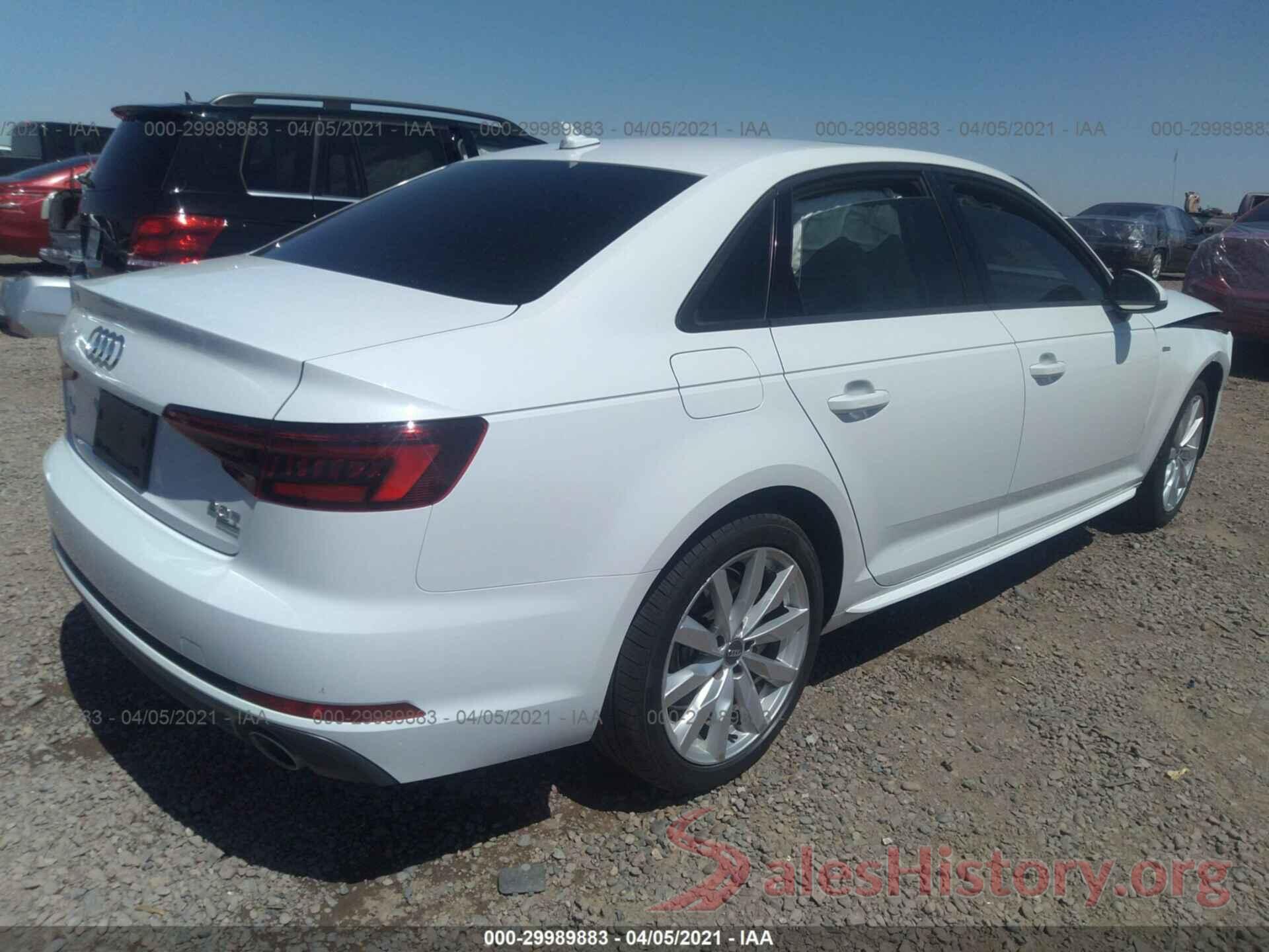 WAUKMAF48JA223649 2018 AUDI A4